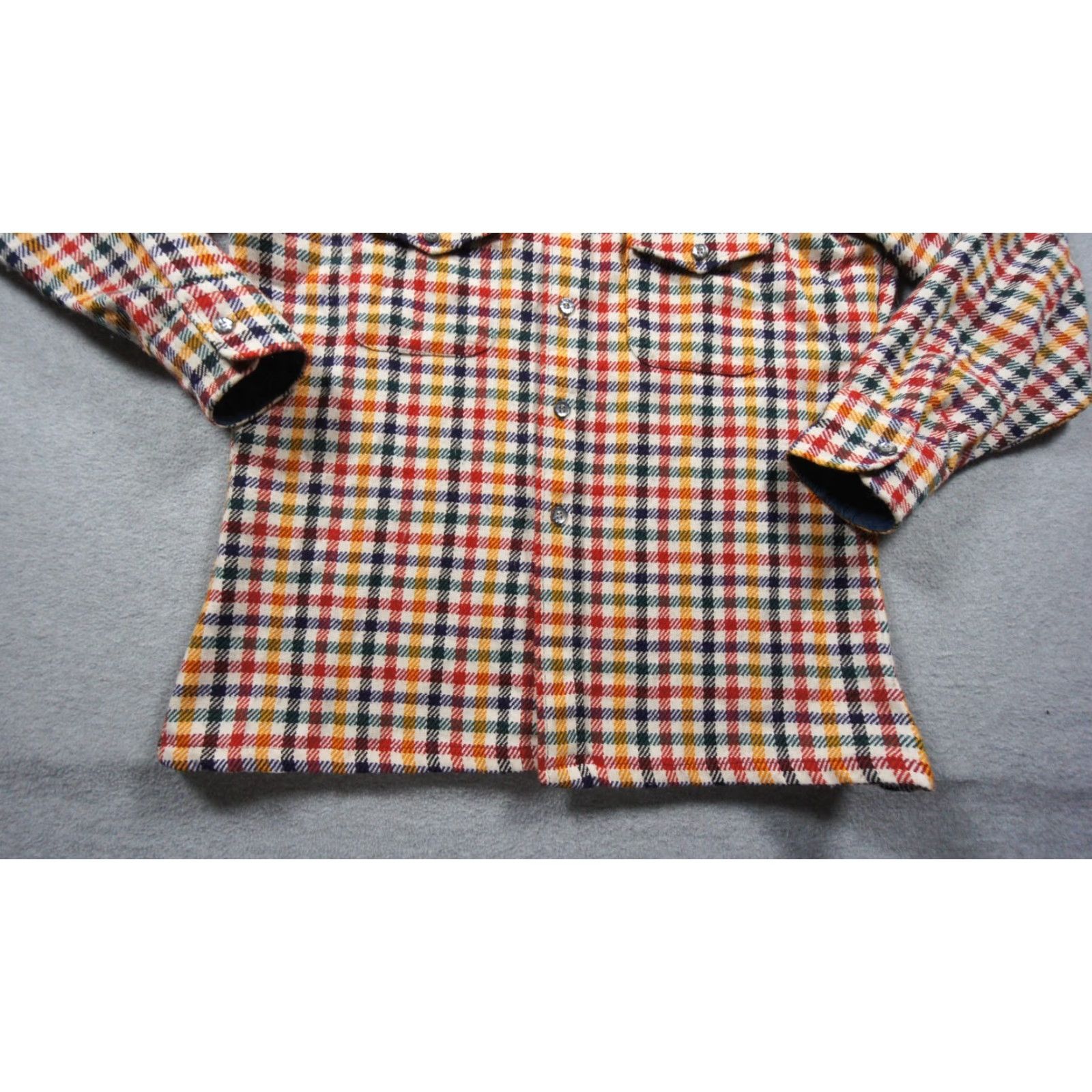 Vintage Vintage Supre Macy Shirt Mens Medium Flannel Button-Down Houndstooth Collared Shirt Size US M / EU 48-50 / 2 - 3 Thumbnail
