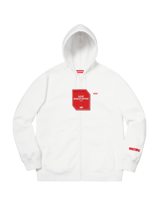 Supreme UNWORN* SUPREME WINDSTOPPER® ZIP UP HOODED SWEATSHIRT FW18 Size US M / EU 48-50 / 2 - 10 Thumbnail