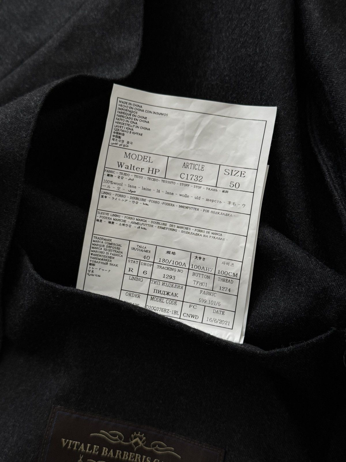 Suitsupply Suitsupply ‘Walter HP’ Pure Wool Light Jacket Size US M / EU 48-50 / 2 - 8 Thumbnail