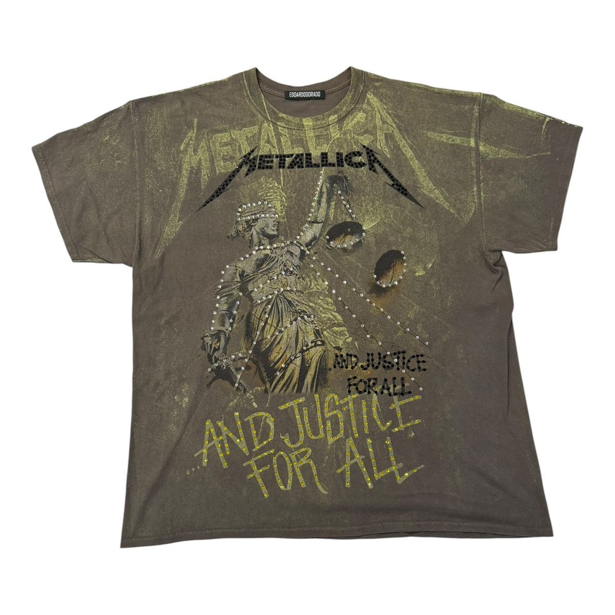 Vintage T shirt vintage metallica custom swarovsky Size US XXL / EU 58 / 5 - 1 Thumbnail