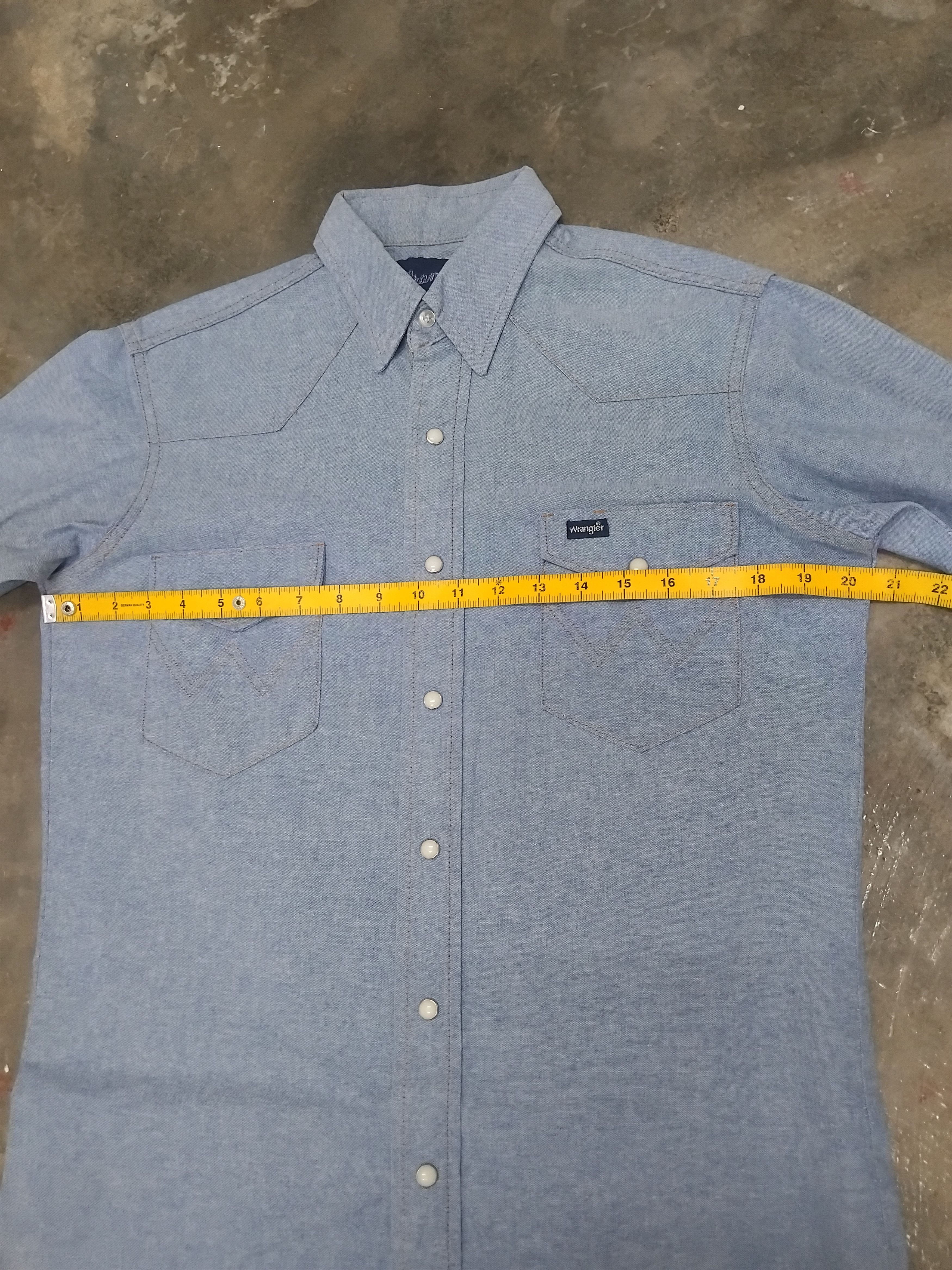 Wrangler 💥Vintage wrangler Made in USA western shirt Size US L / EU 52-54 / 3 - 15 Thumbnail