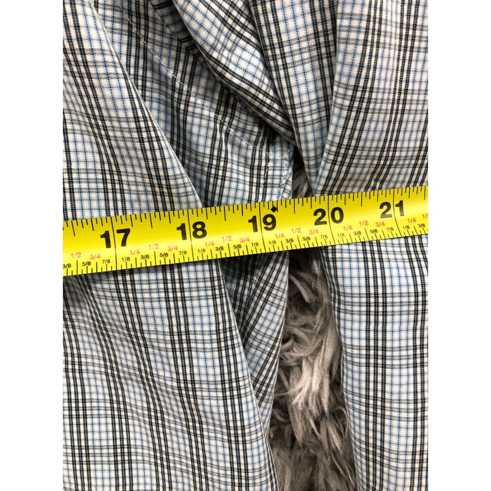 Dockers Dockers Shirt Mens Blue Plaid Button-Down Long Sleeve M Size US M / EU 48-50 / 2 - 5 Thumbnail