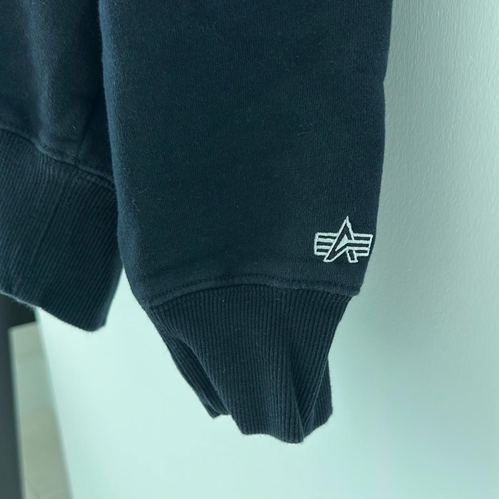 Alpha Industries Alpha Industries Navy Hoodie Sweatshirt Size US L / EU 52-54 / 3 - 6 Thumbnail