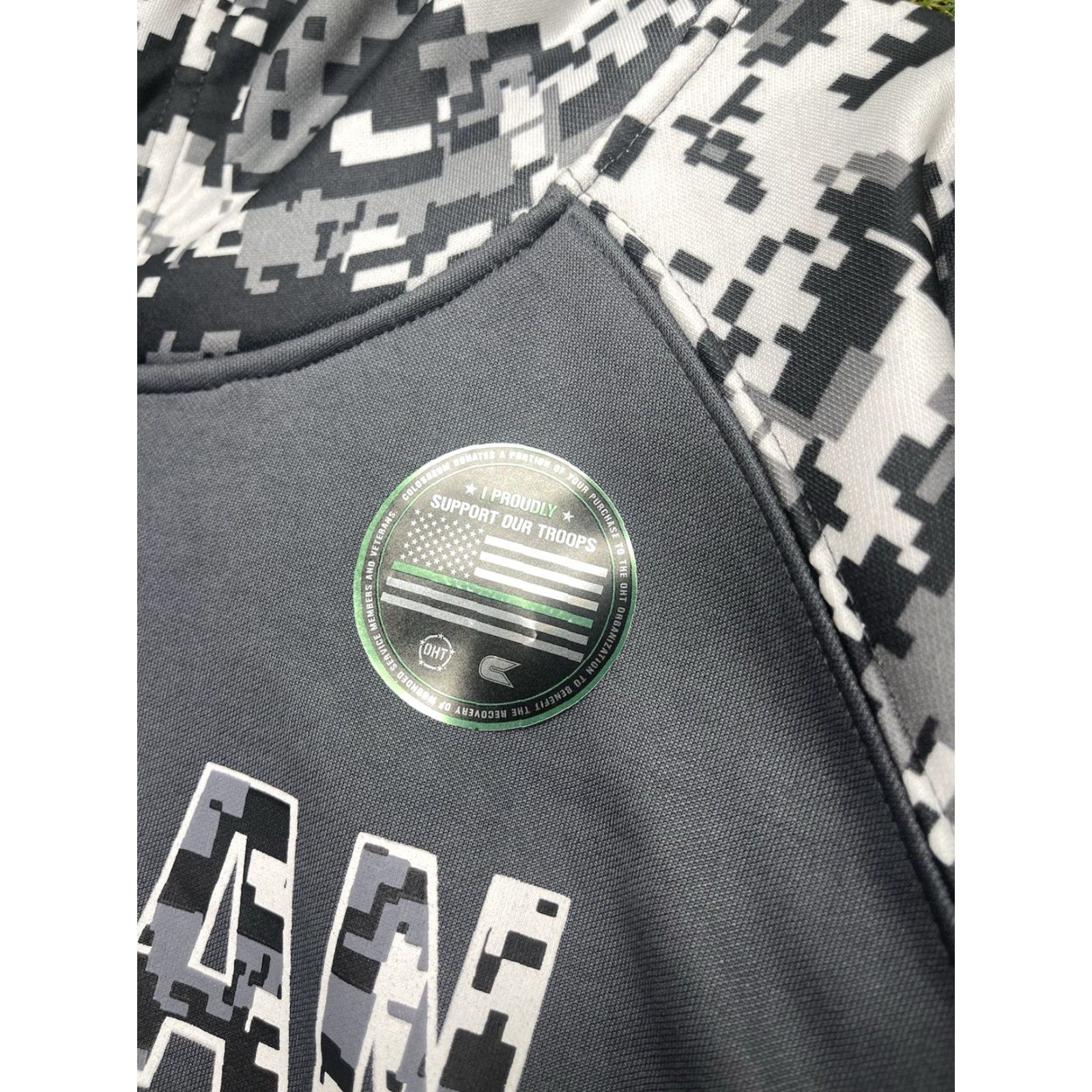 Vintage VINTAGE Colosseum Michigan State Spartans Hoodie Sweatshirt Mens 2XL XXL Camo Salute To Service Size US XXL / EU 58 / 5 - 5 Thumbnail