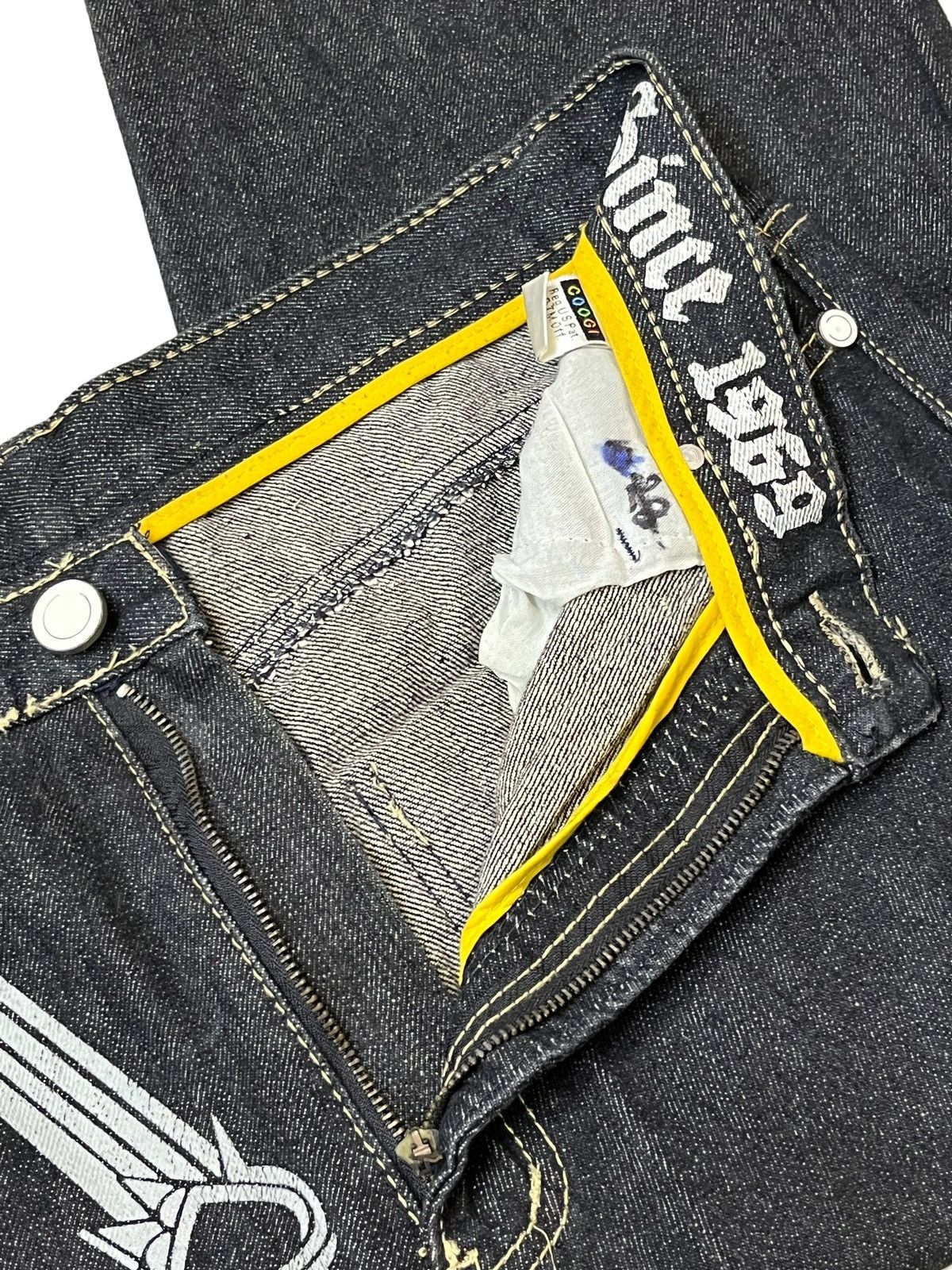 Coogi SICK🔥COOGI AUSTRALIA PRINTED/EMBROIDERY BAGGY JEANS Size US 34 / EU 50 - 17 Thumbnail