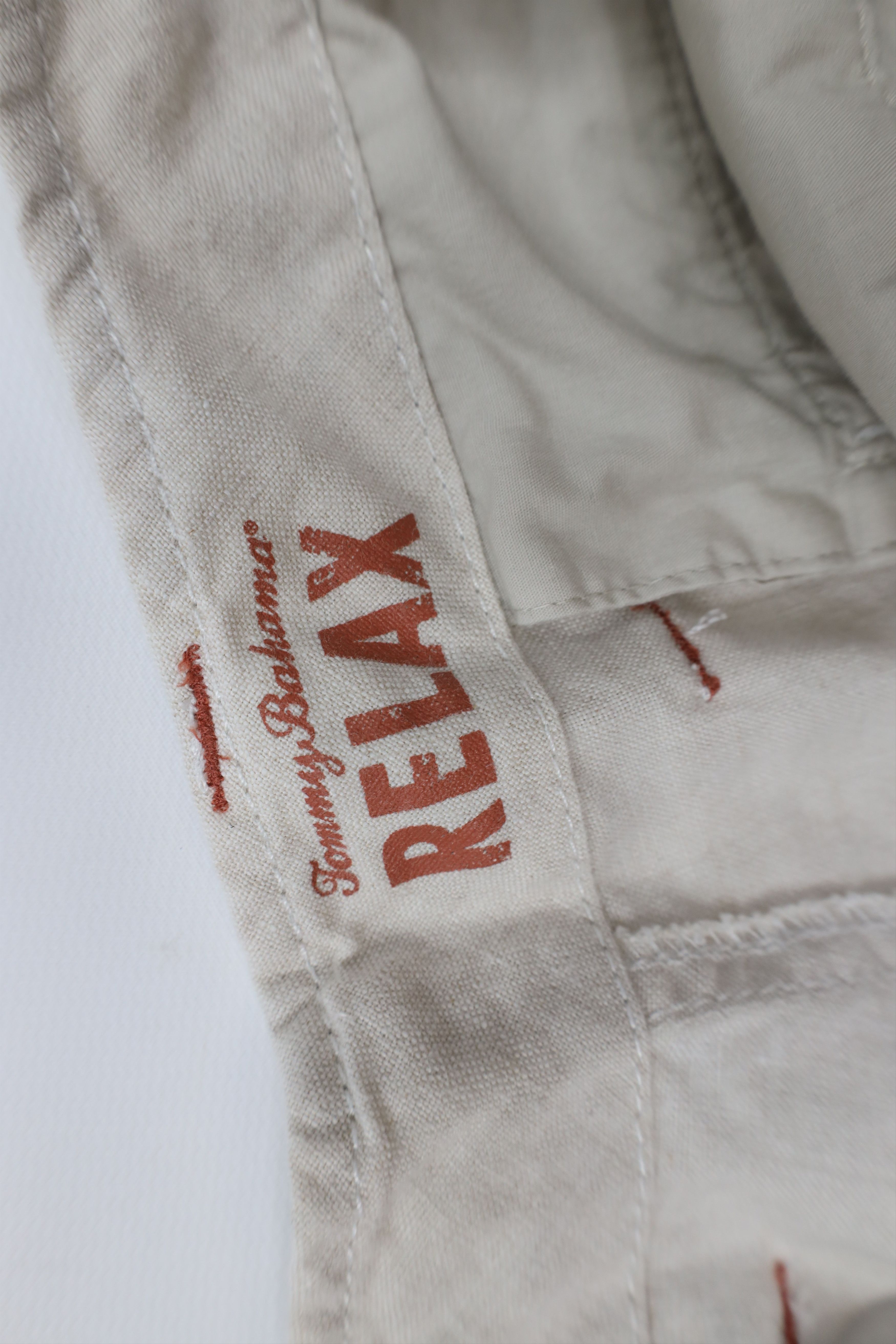 Tommy Bahama Vintage Tommy Bahama Linen Wide Leg Beach Harem Pants Beige Size US 38 / EU 54 - 6 Thumbnail