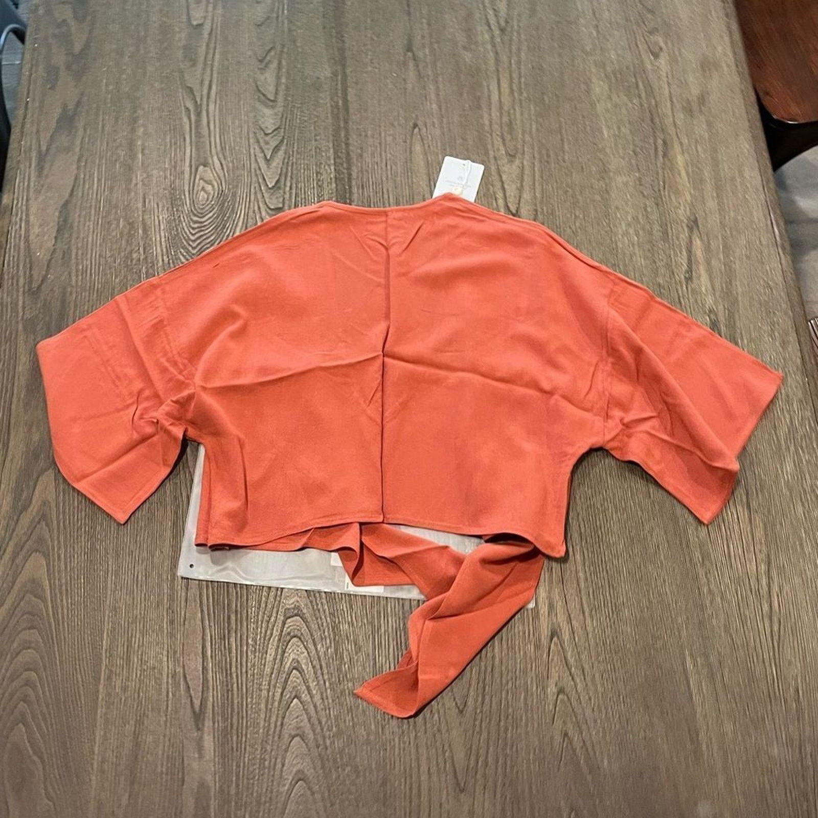 Vintage NWT Toluca Maria Swim Cover Up Shirt Clay Size M Size ONE SIZE - 6 Thumbnail