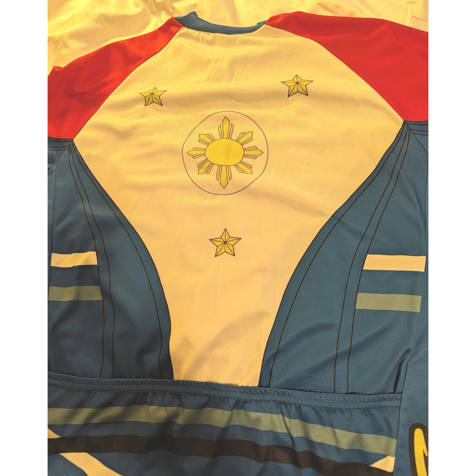 PEARL iZUMi Philippines Flag Cycling Club Jersey XL on Tag Medium fit. Size US M / EU 48-50 / 2 - 1 Thumbnail