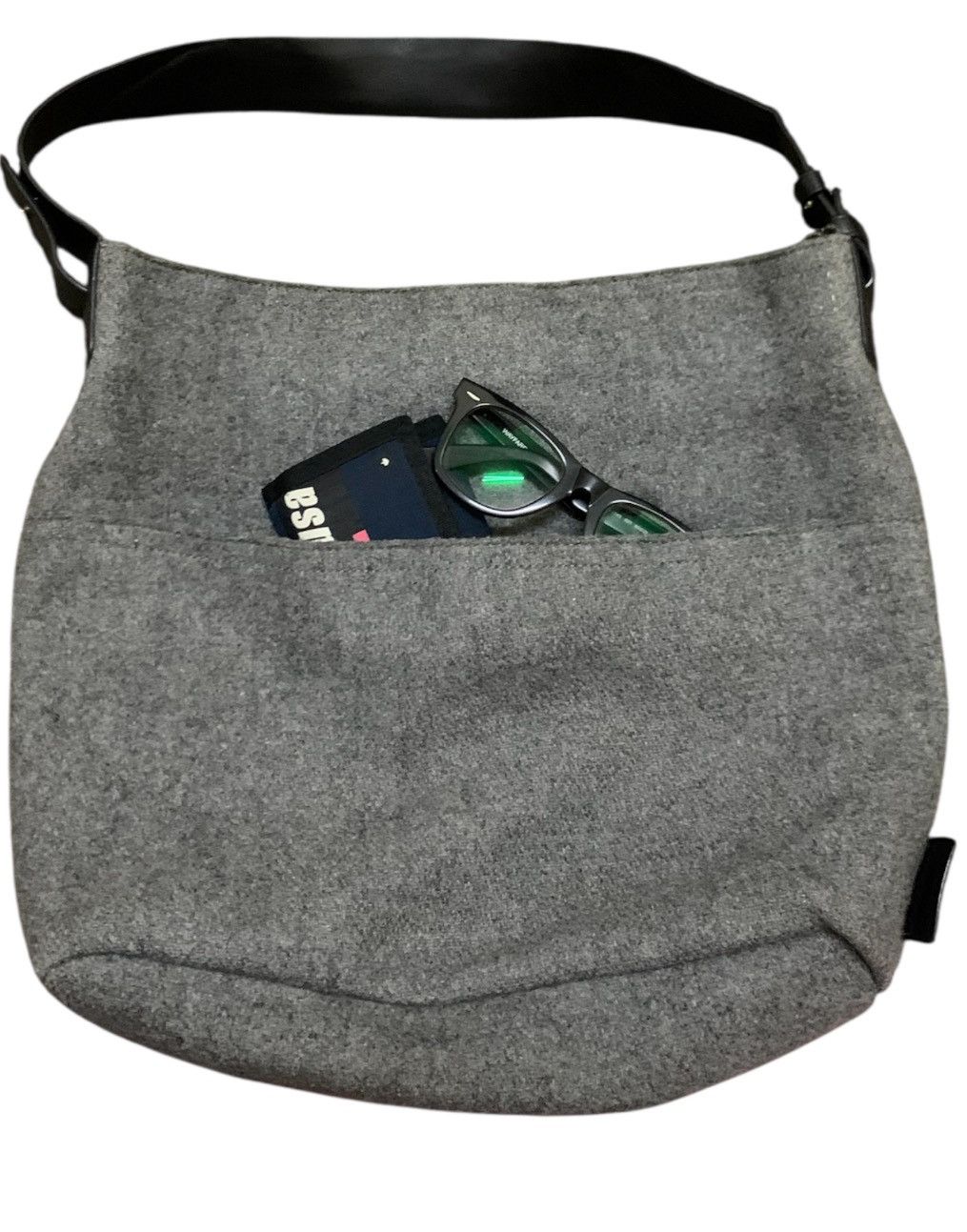 agnes b. Agnes b. Voyage wool shoulder bag Size ONE SIZE - 7 Thumbnail
