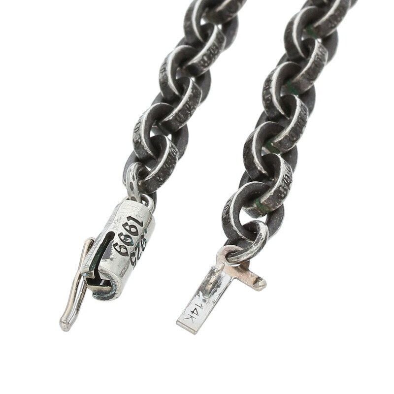 Chrome Hearts 20inch Silver Paper Chain Necklace