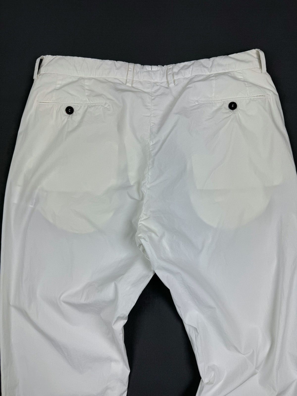 Alfred Dunhill Dunhill London Light White Summer Chino Pants Size US 35 - 13 Thumbnail