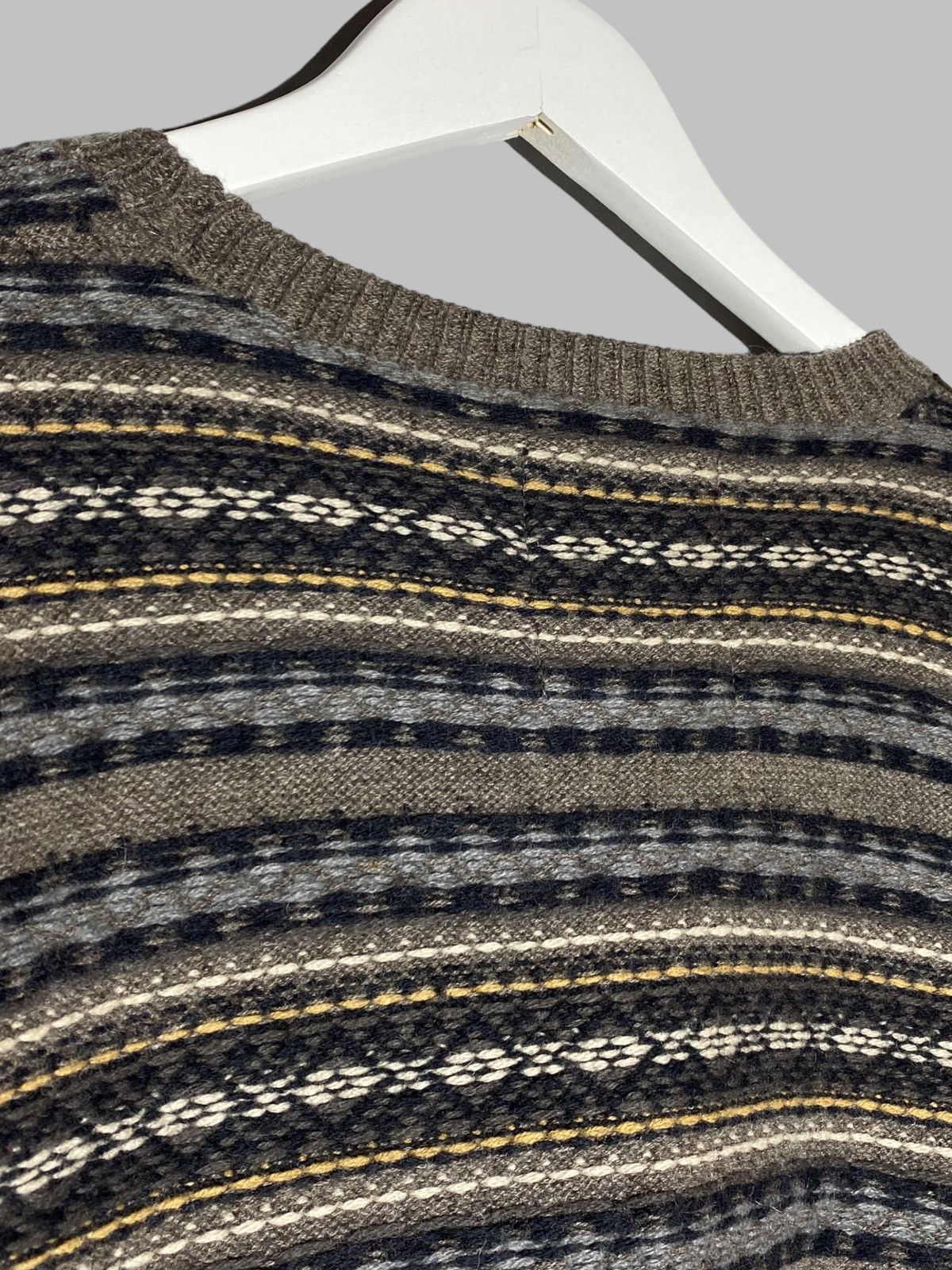 Allsaints All Saints by British Millerain Wool Linen Cotton Cardigan Size US M / EU 48-50 / 2 - 12 Thumbnail