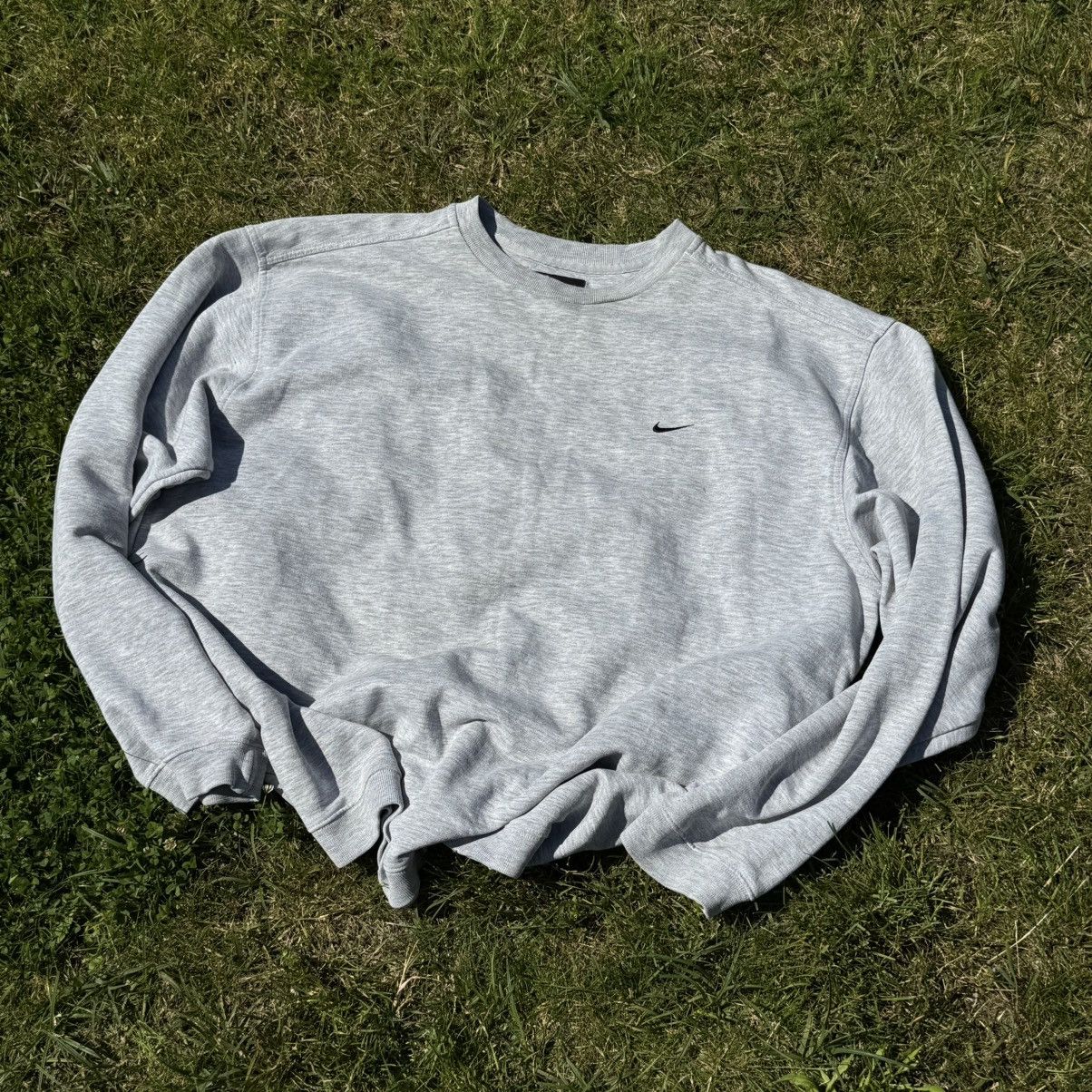 Nike Vintage 90s nike basic boxy crewneck Size US XL / EU 56 / 4 - 1 Thumbnail