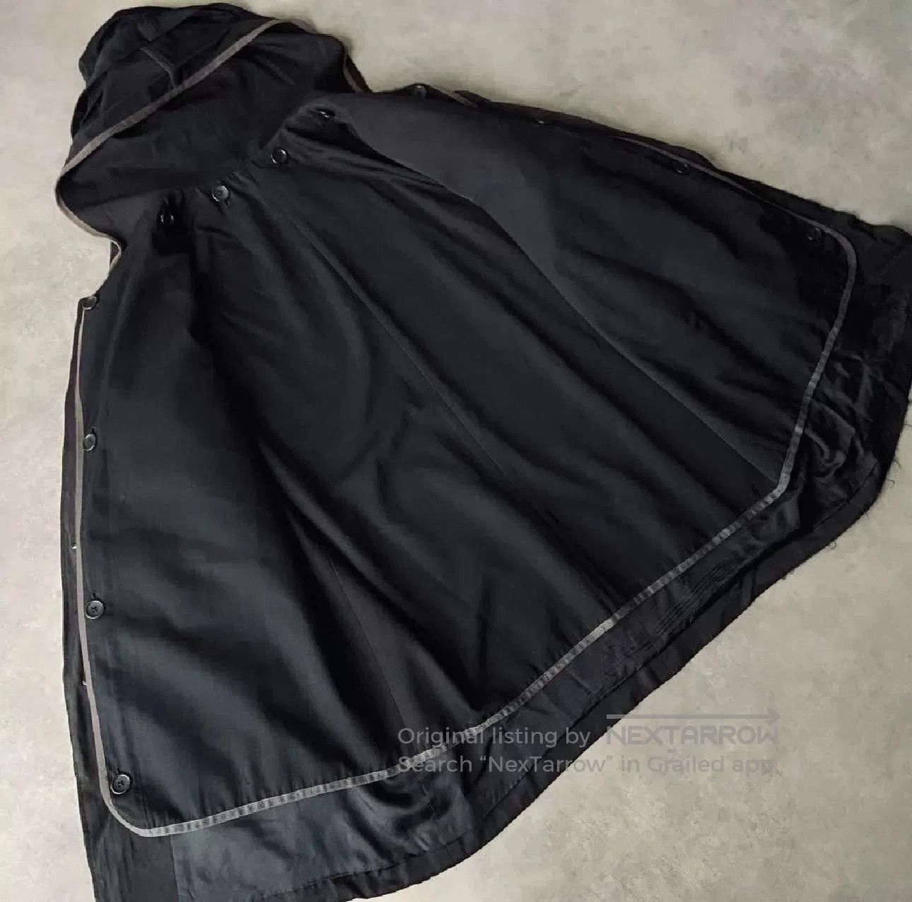 Yohji Yamamoto Yohji Yamamoto Silk Hooded Coat. Size US M / EU 48-50 / 2 - 3 Thumbnail