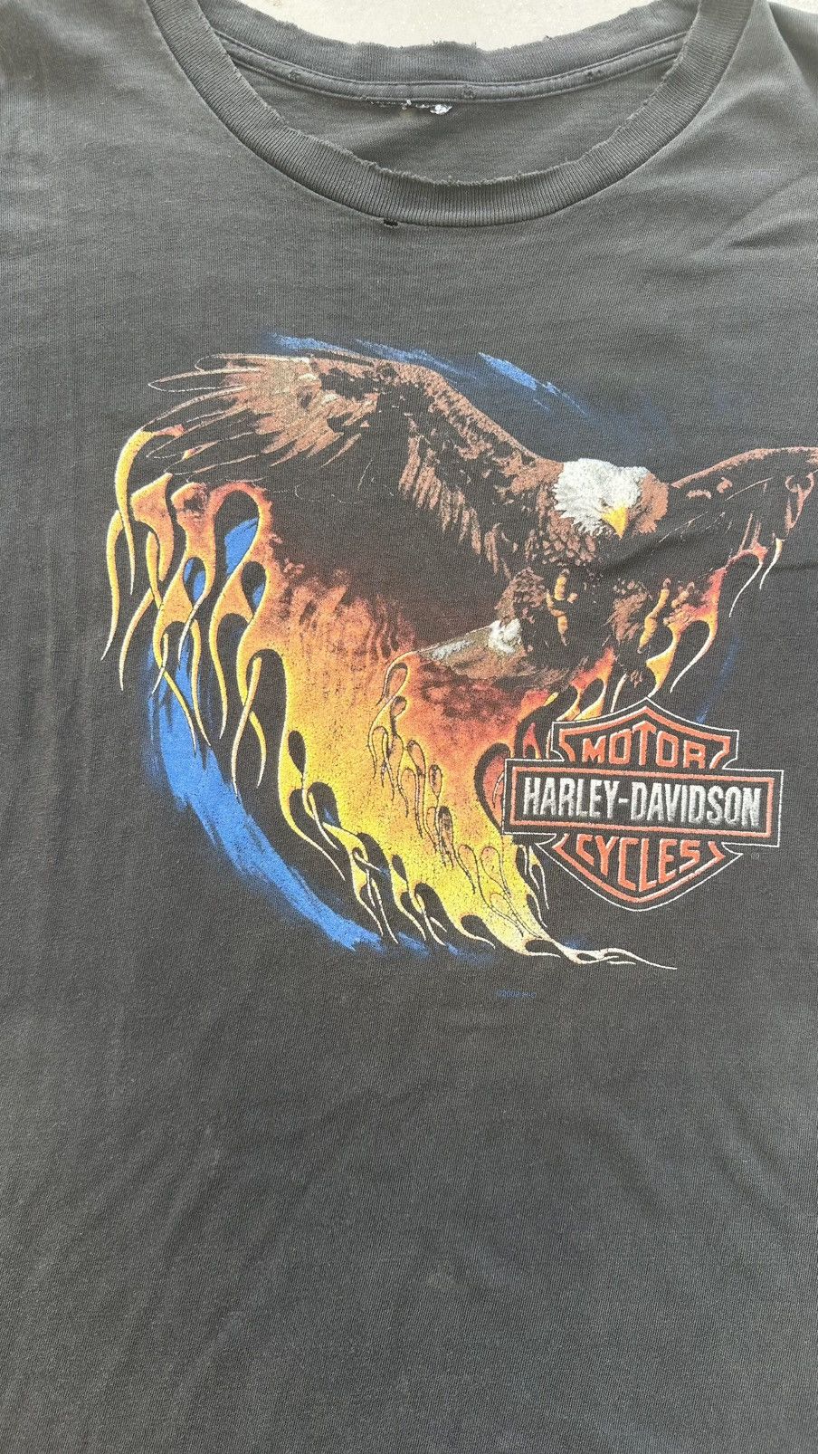 Harley Davidson × Vintage VINTAGE WELL DISTRESSED HARLEY DAVIDSON ORLANDO FLORIDA TEE Size US L / EU 52-54 / 3 - 2 Thumbnail