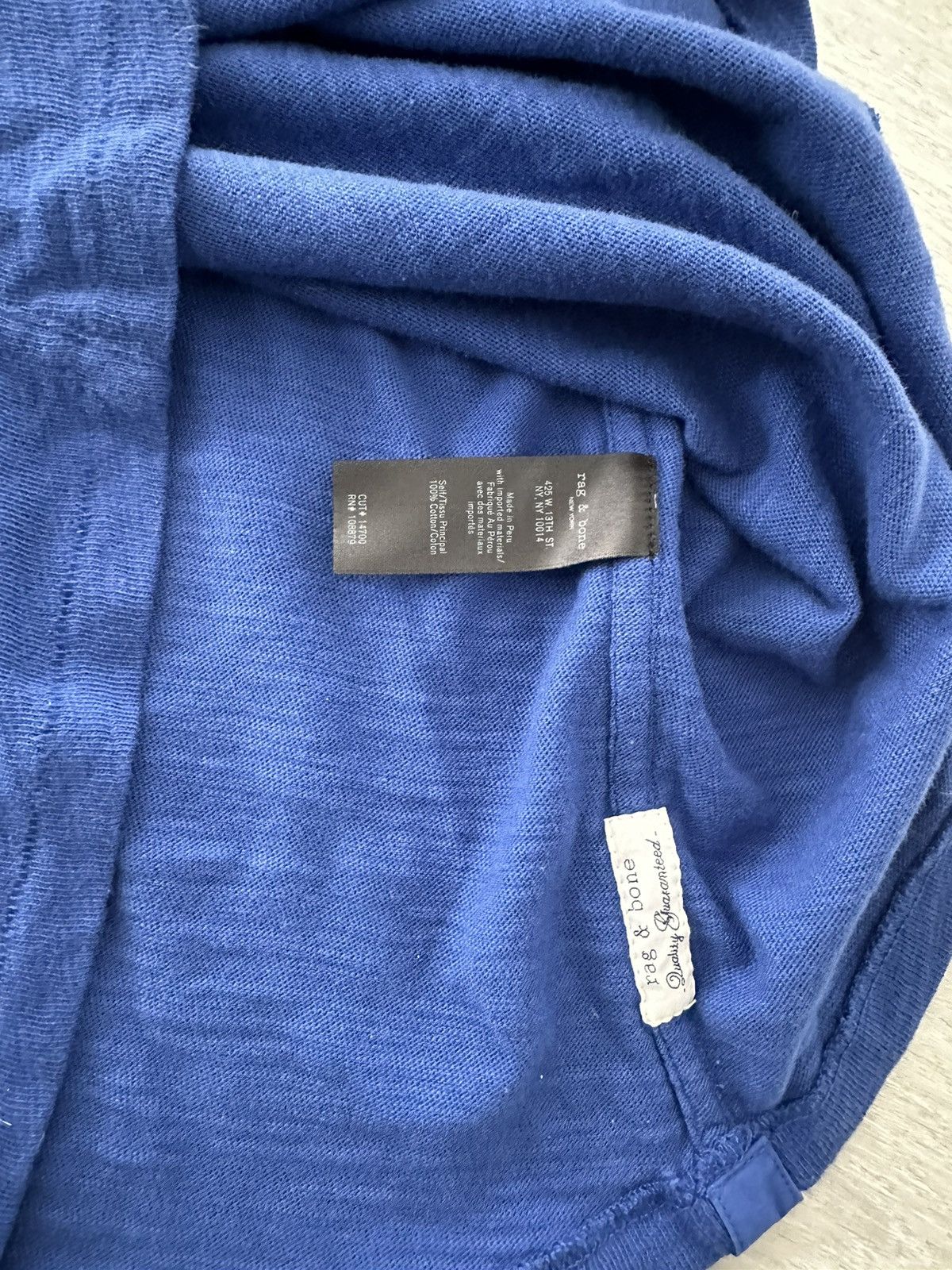 Rag & Bone Royal Blue Rag & Bone T Size US L / EU 52-54 / 3 - 5 Thumbnail
