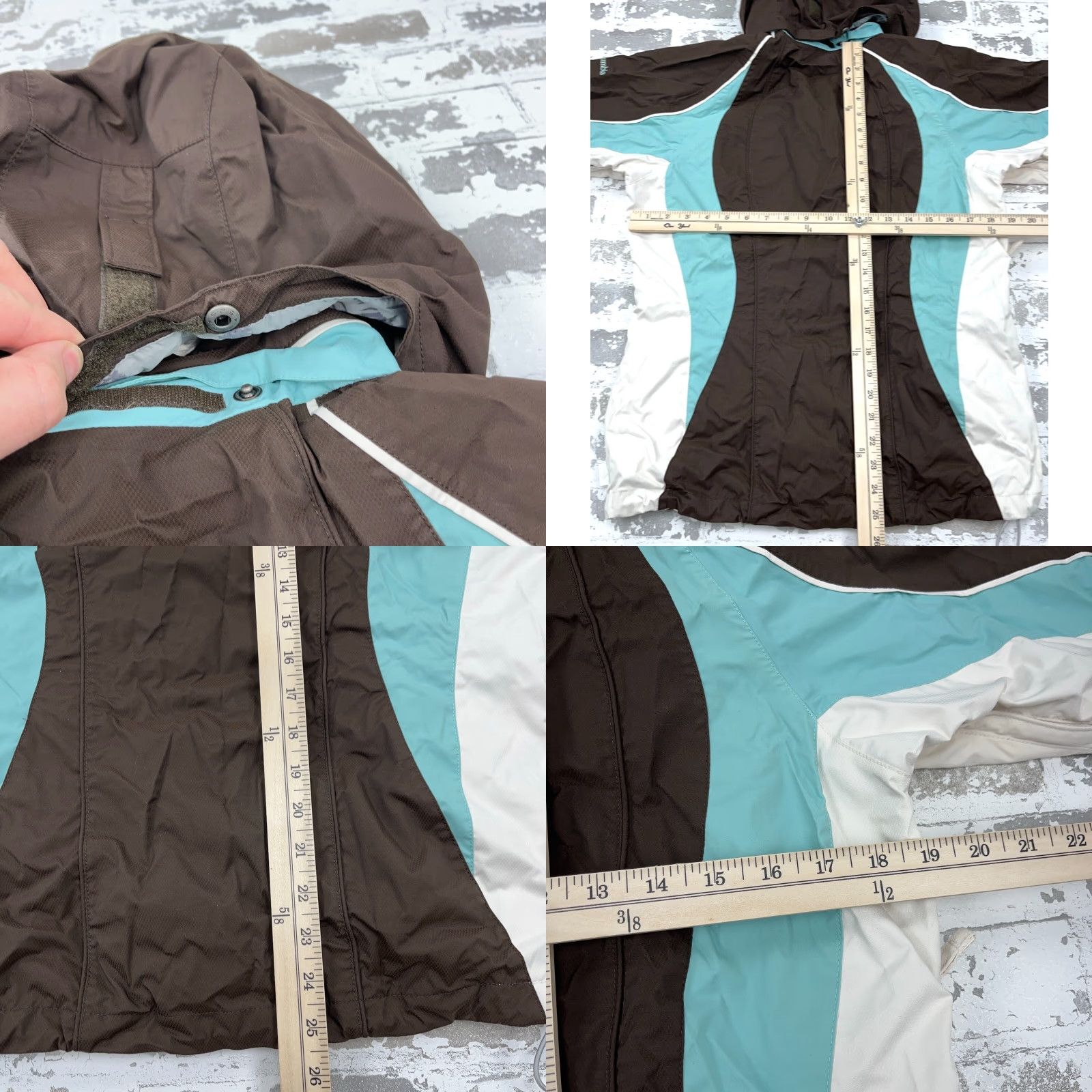 Vintage Columbia Jacket Women Medium Brown Parka Ski Coat Interchange Outer Shell Rain Size M / US 6-8 / IT 42-44 - 9 Thumbnail