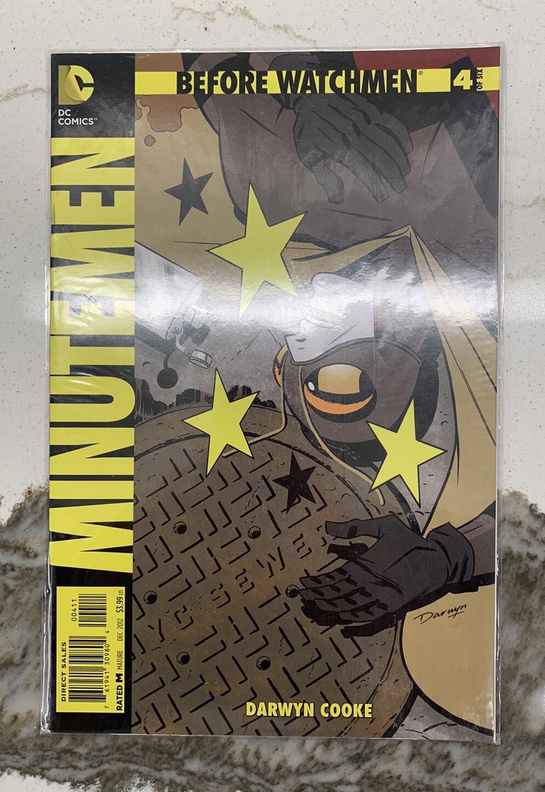 Designer BEFORE WATCHMEN : MINUTEMEN #4 ( four ) of 6 2012 in great Size ONE SIZE - 2 Thumbnail