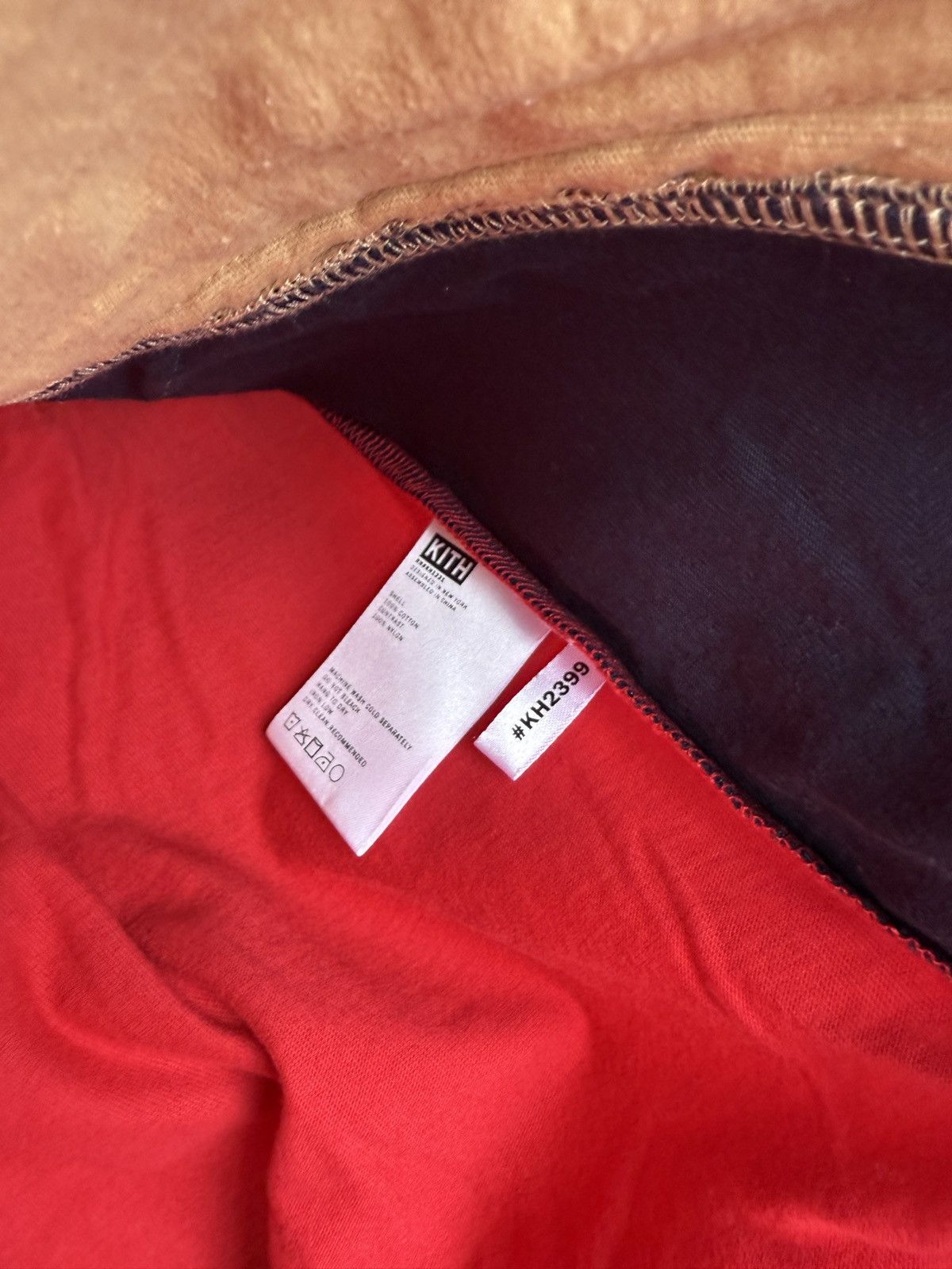 Kith Kith Mixed Fabric Colourblock Hoodie Size US XS / EU 42 / 0 - 6 Thumbnail