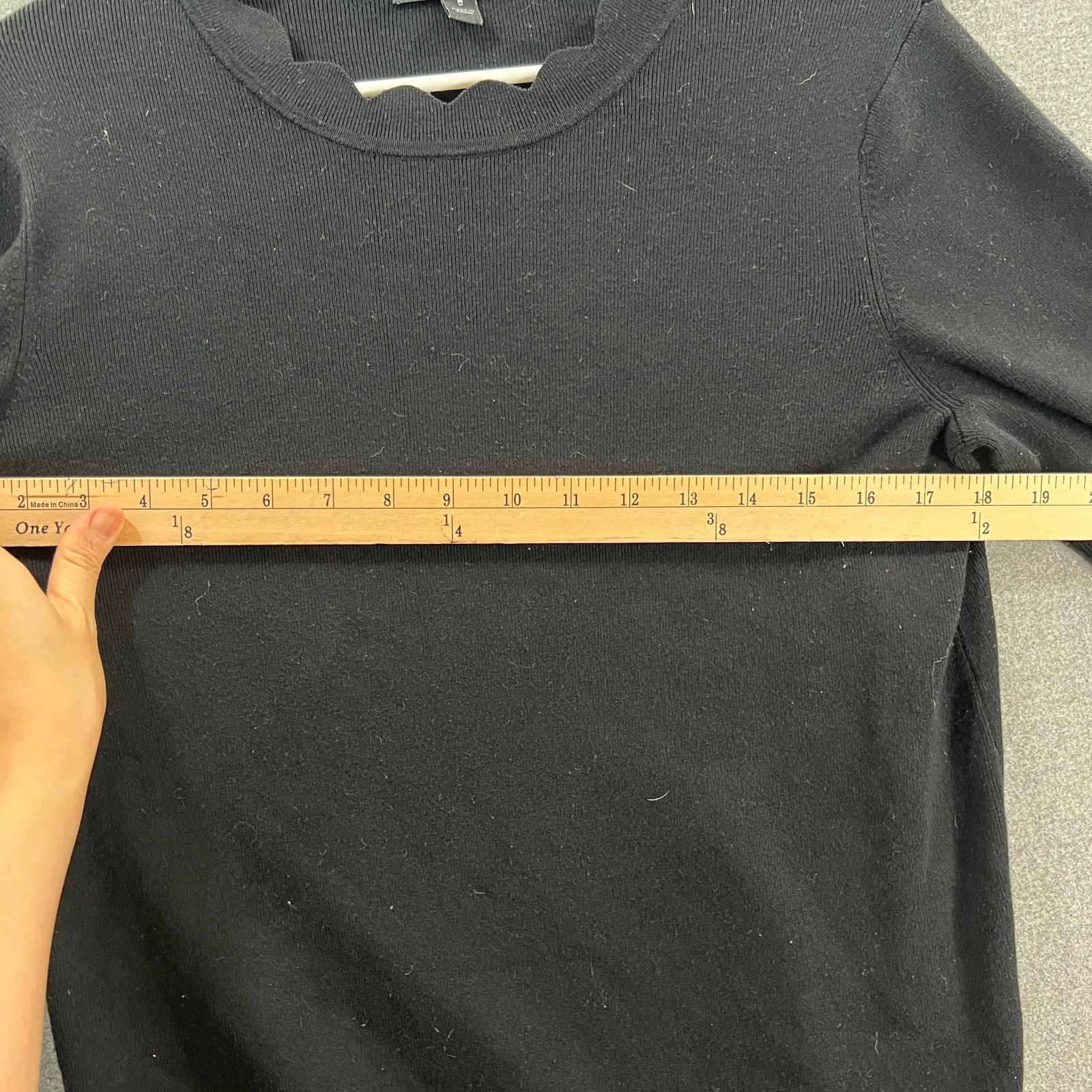 Other 41Hawthorn Black Sweater Womens Medium Long Sleeve Pullover Size M / US 6-8 / IT 42-44 - 5 Thumbnail