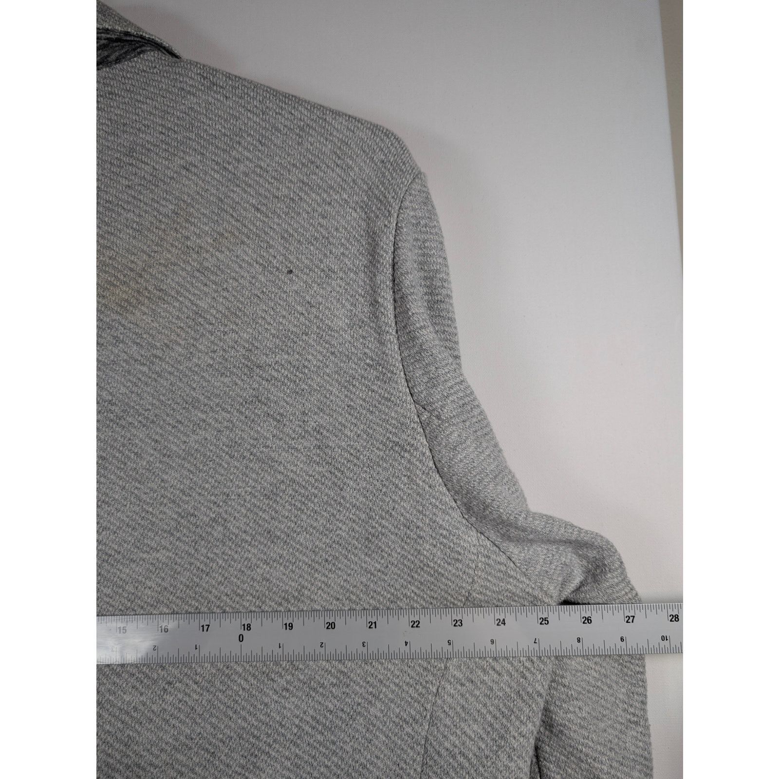Faherty Faherty Gray Knit Blazer Jacket Button Front Mens Size 2XL Size US XXL / EU 58 / 5 - 7 Thumbnail