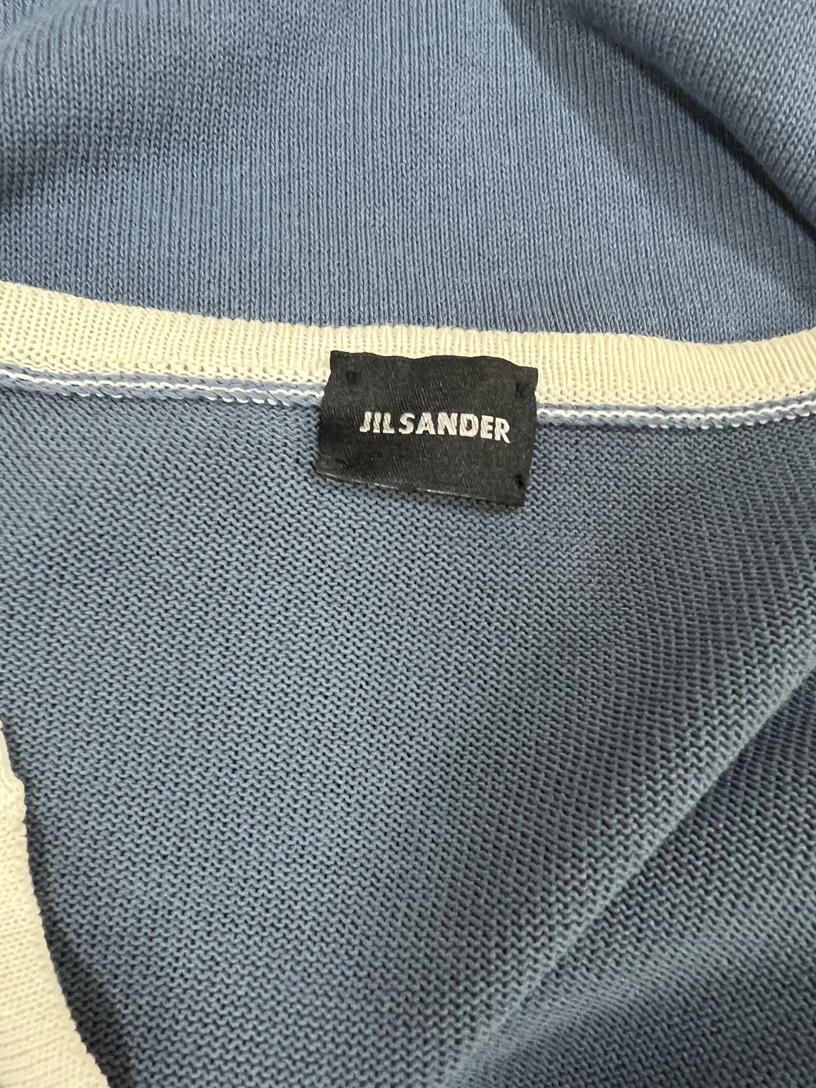 Jil Sander S/S 2003 Runway V Neck Sweater Size US L / EU 52-54 / 3 - 4 Thumbnail
