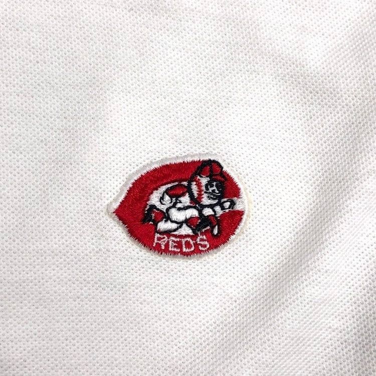 Logo 7 Vtg NFL LOGO 7 Seven White Cincinnati Reds MLB Baseball Polo Size US XS / EU 42 / 0 - 3 Thumbnail