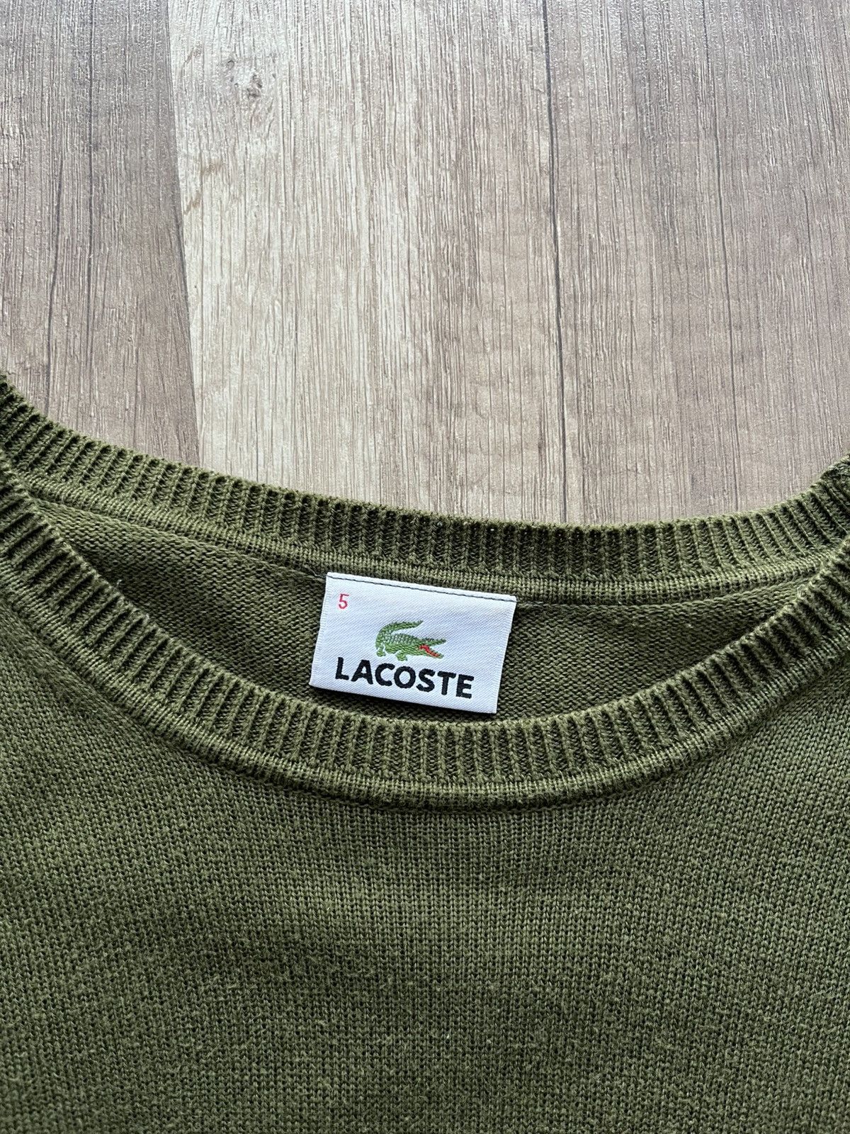 Lacoste × Vintage Lacoste Sweater, 100% Cotton, Original Size US L / EU 52-54 / 3 - 6 Thumbnail