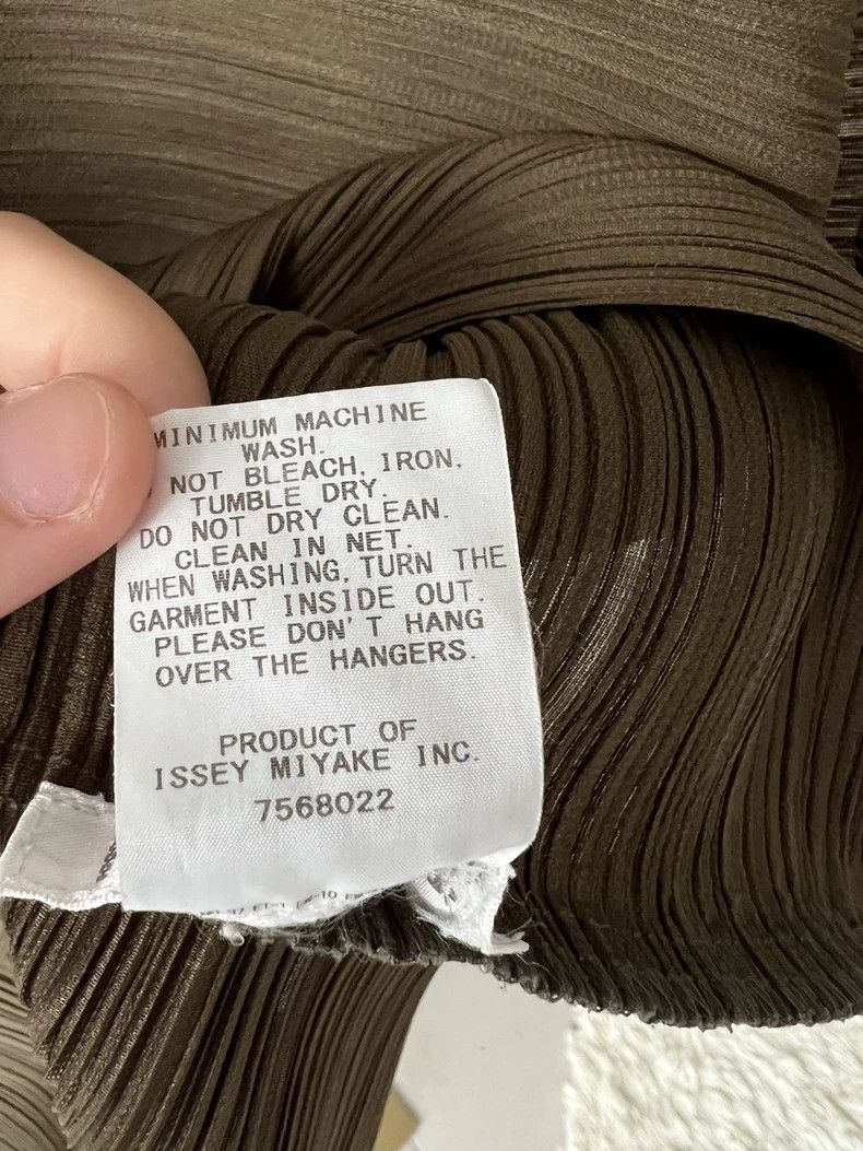 Issey Miyake Issey Miyake Brown pleated vest Size L / US 10 / IT 46 - 3 Thumbnail