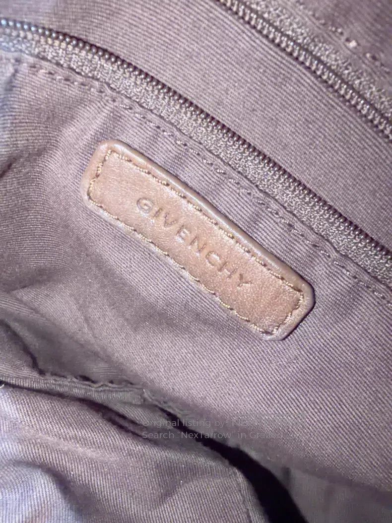 Givenchy Givenchy Brown Leather Handbag Size ONE SIZE - 7 Thumbnail