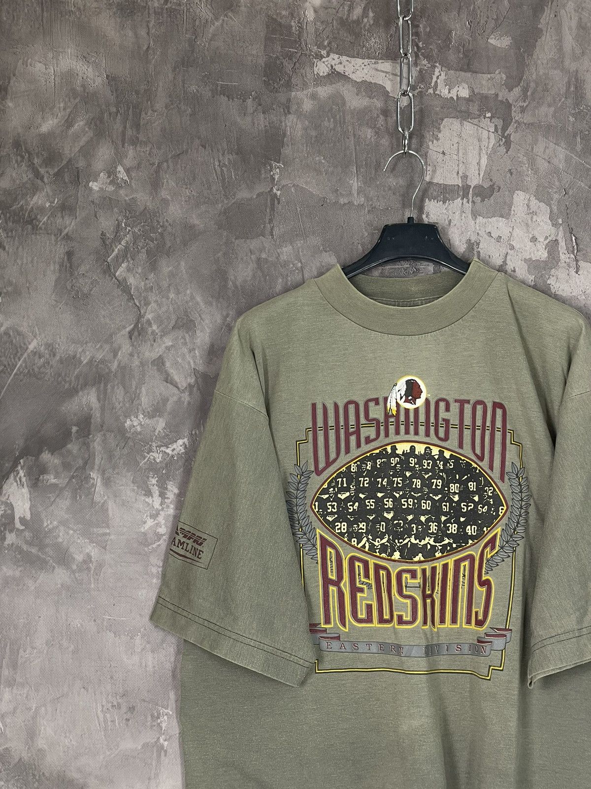NFL × Vintage VINTAGE 1990s WASHINGTON REDSKINS NFL FOOTBALL T SHIRT Size US L / EU 52-54 / 3 - 3 Thumbnail