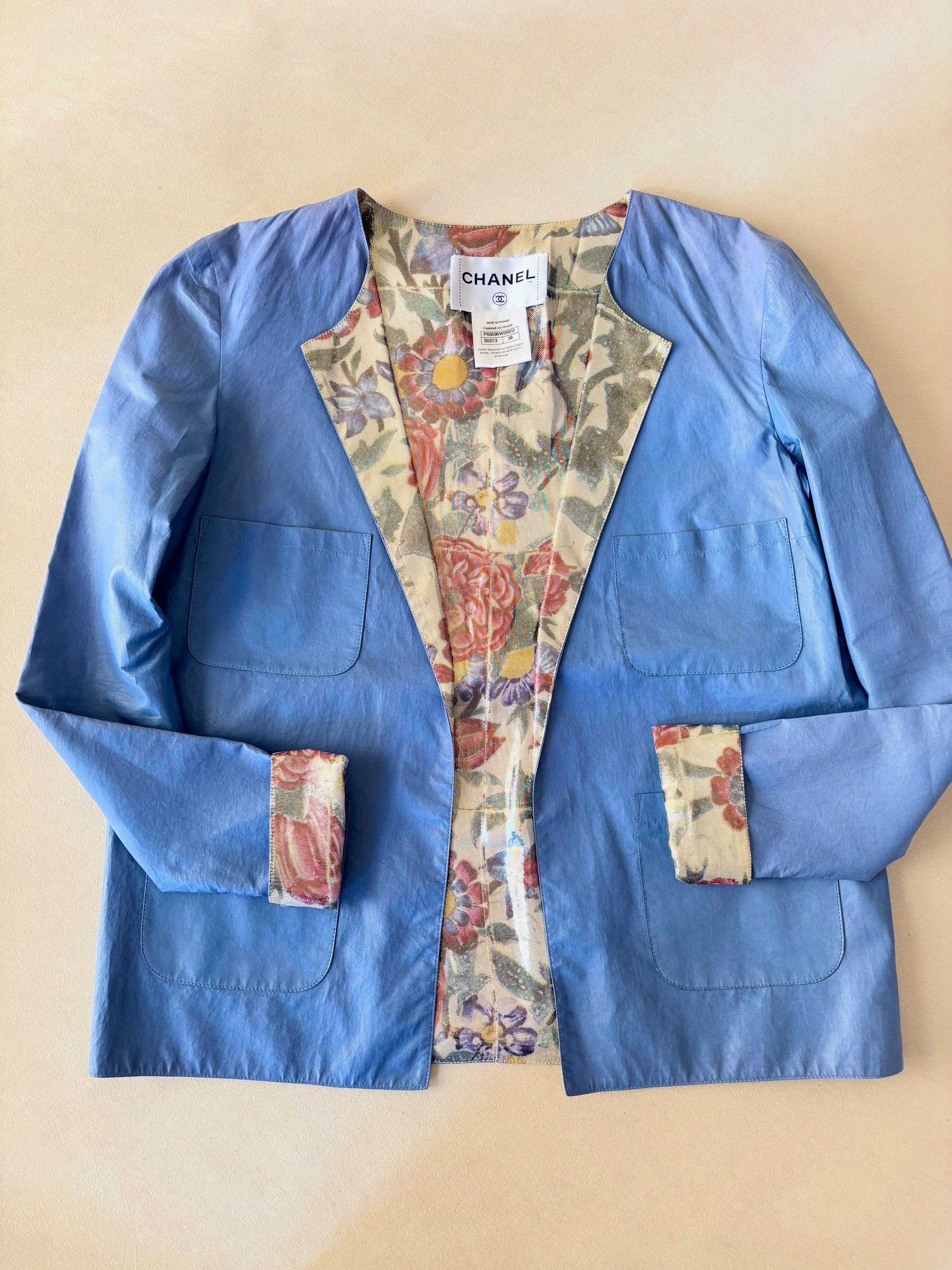 Chanel Veste cuir 2015 Size S / US 4 / IT 40 - 1 Thumbnail