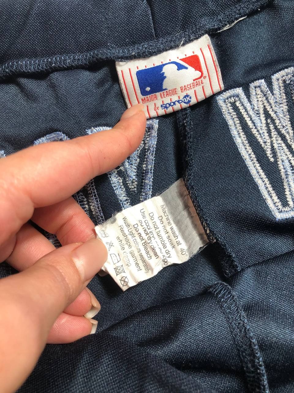 New York Yankees × Starter × Vintage Crazy Vintage 80s Starter Pinstripe Yankees Shorts Rare Size US 32 / EU 48 - 2 Thumbnail
