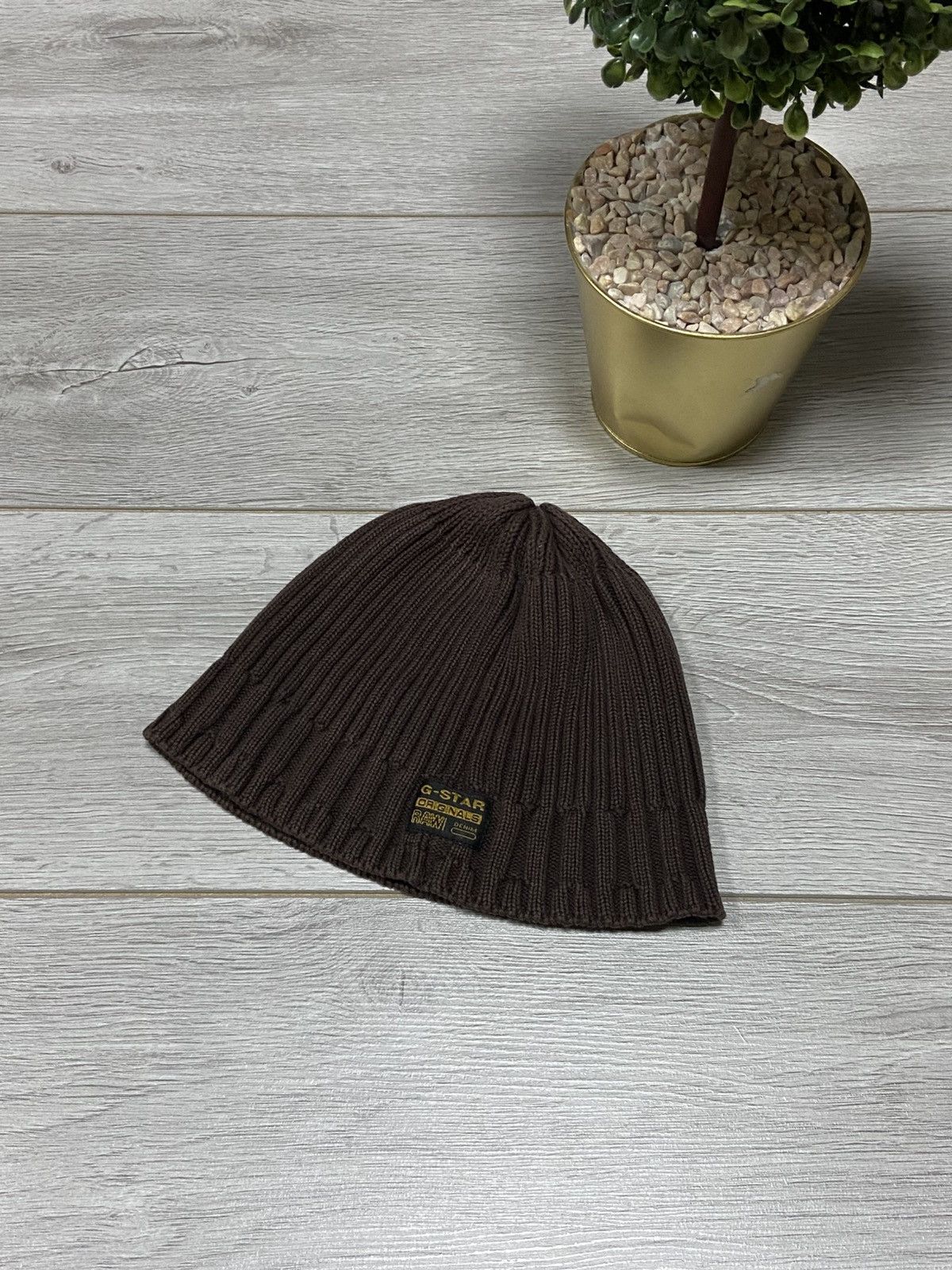 G-Star G star Raw vintage striped beanie hat Size ONE SIZE - 3 Thumbnail