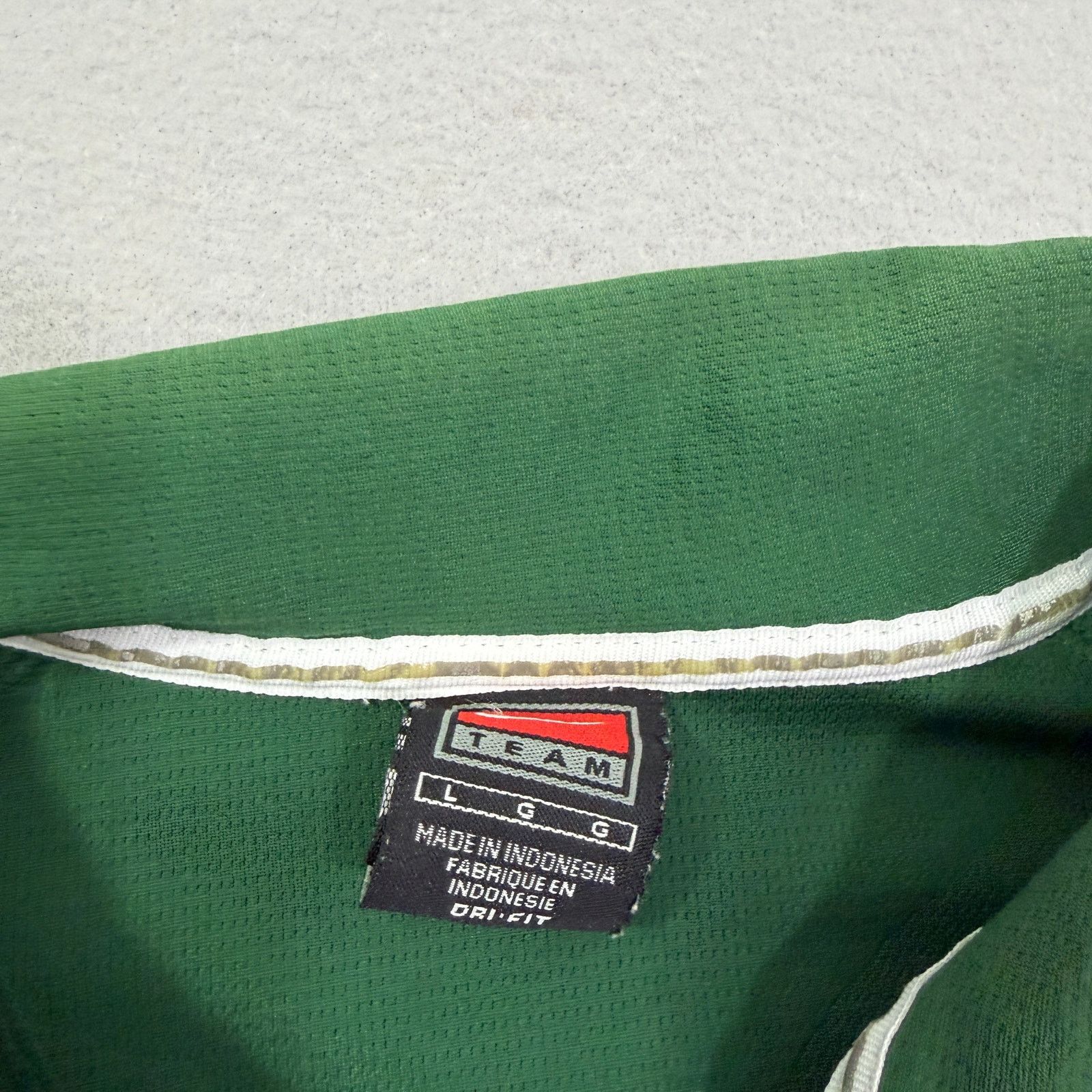 Nike Nike Michigan State Spartans Polo Shirt Men's Large Green Size US L / EU 52-54 / 3 - 4 Thumbnail