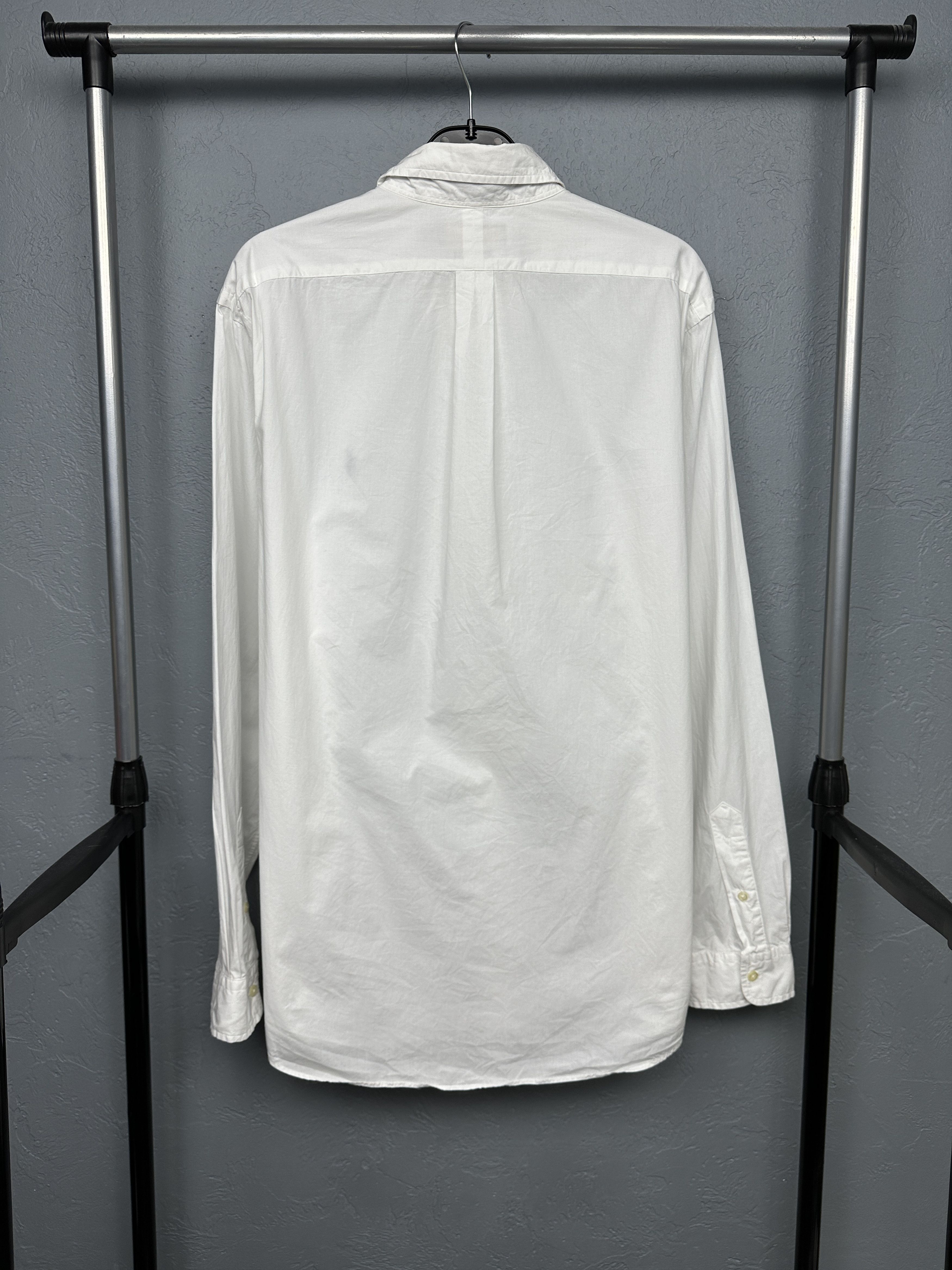 Polo Ralph Lauren Polo Ralph Lauren Mens Long Sleeve White Shirt Size US XL / EU 56 / 4 - 8 Thumbnail