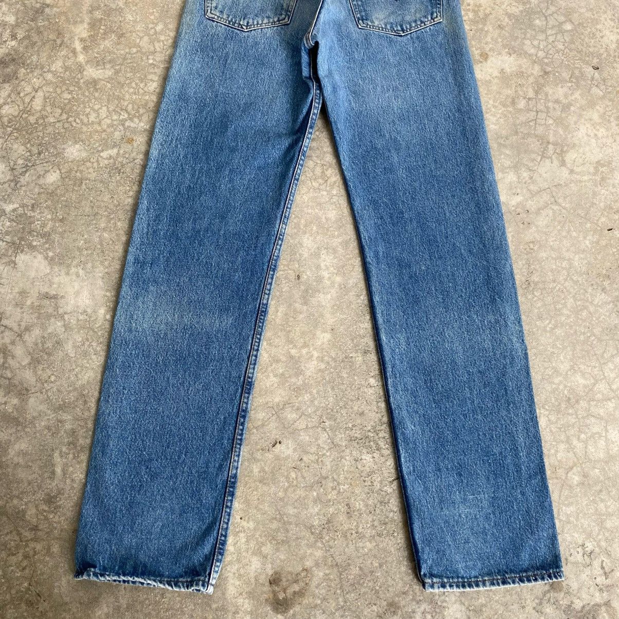 Levi's Vintage 90’s Levis 501 Faded Stonewashed Blue Denim Jeans Size US 30 / EU 46 - 8 Thumbnail