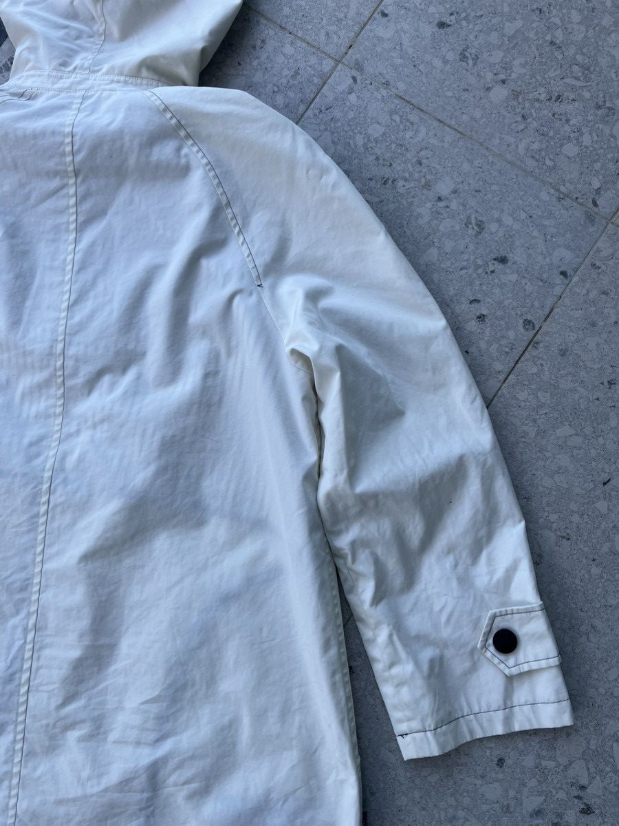 Burberry × Vintage Burberrys Sports Coat 7 Cotton White FNA29-360 Size M / US 6-8 / IT 42-44 - 15 Thumbnail