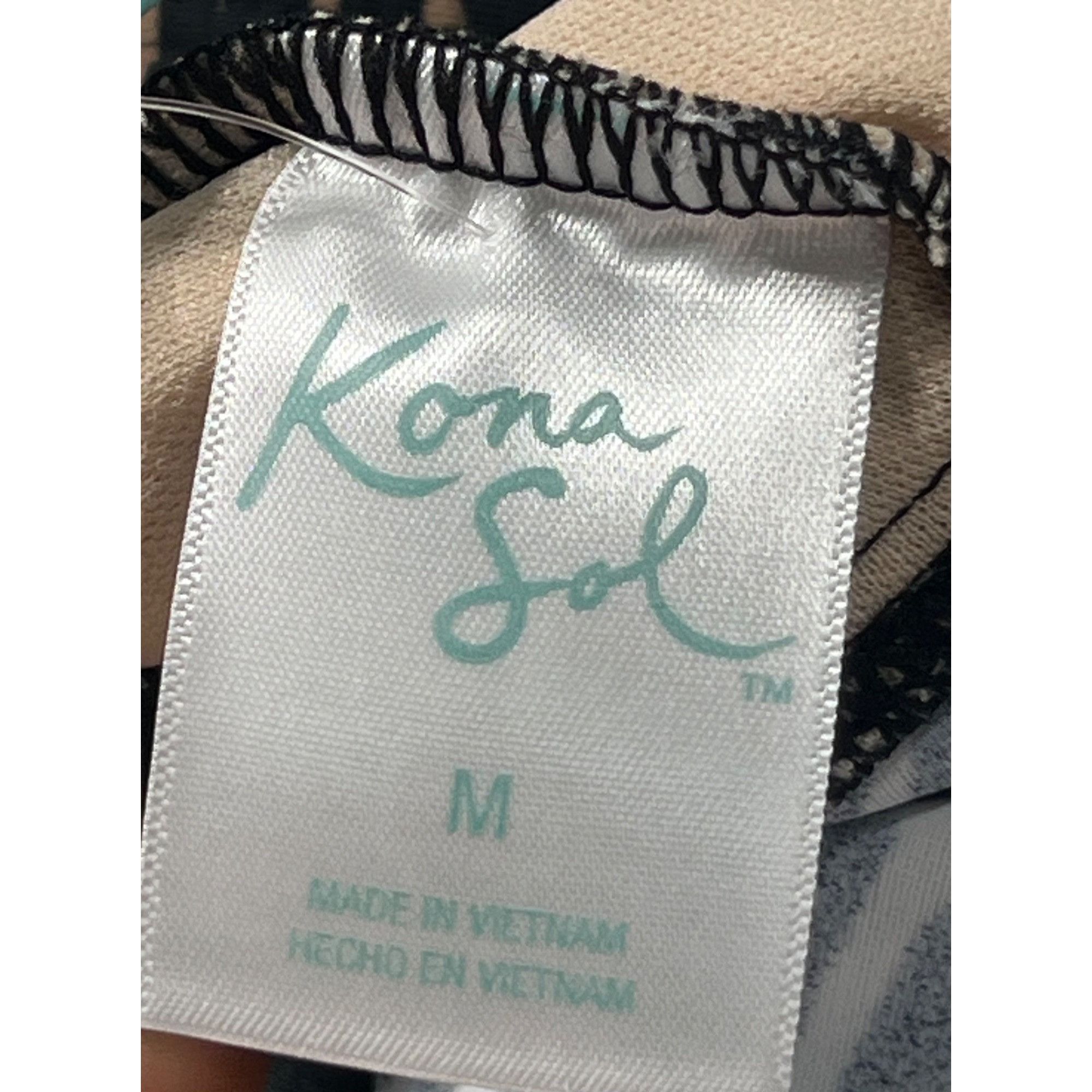 Other Kona Sol - Women's High Neck Tankini Top - Brown - Medium (8 Size ONE SIZE - 8 Thumbnail