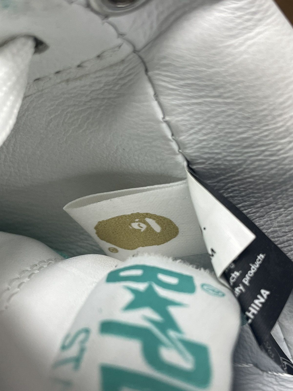 Bape 9-Bapesta Sneaker Pastel Green/White Size US 9 / EU 42 - 9 Thumbnail