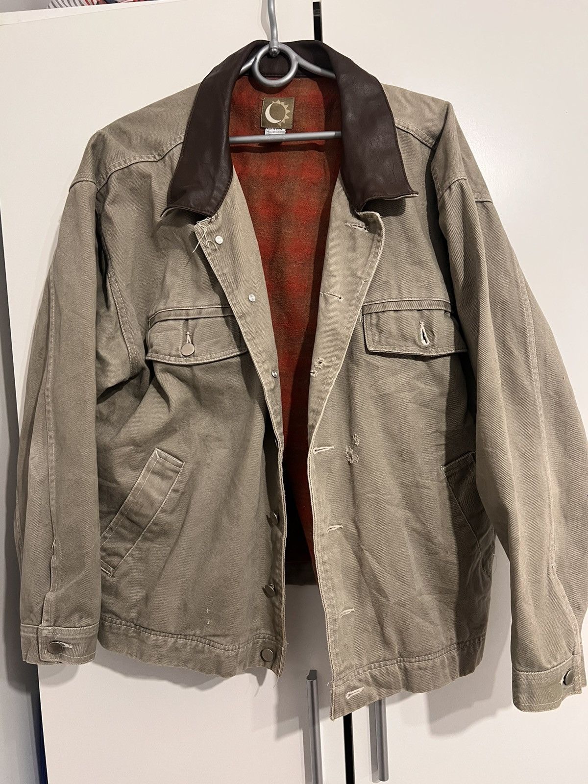 Other Jacket with leather accents Size US XL / EU 56 / 4 - 1 Thumbnail