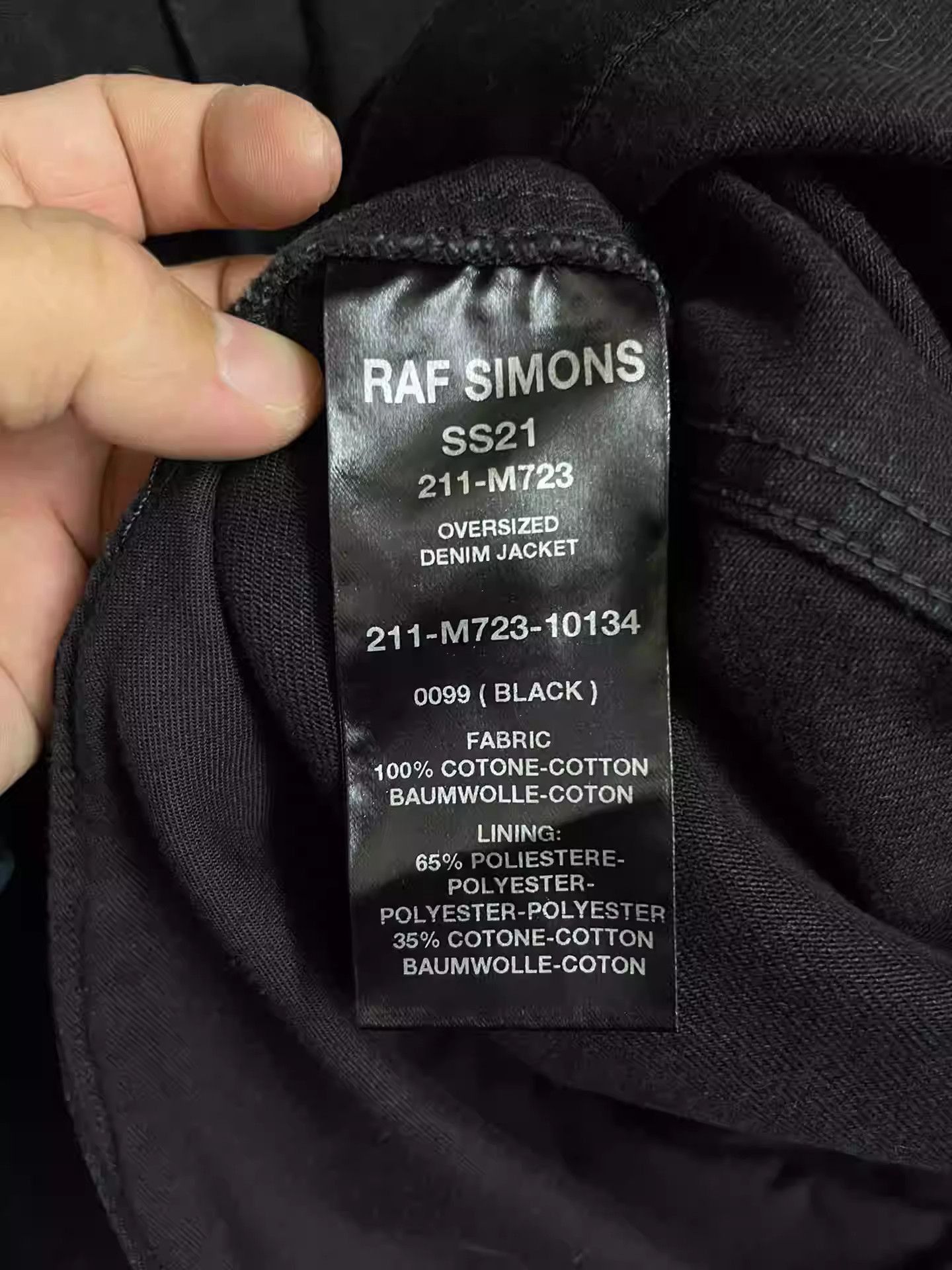 Raf Simons Raf Simons Denim Wide Jacket-2505 Size US L / EU 52-54 / 3 - 7 Thumbnail
