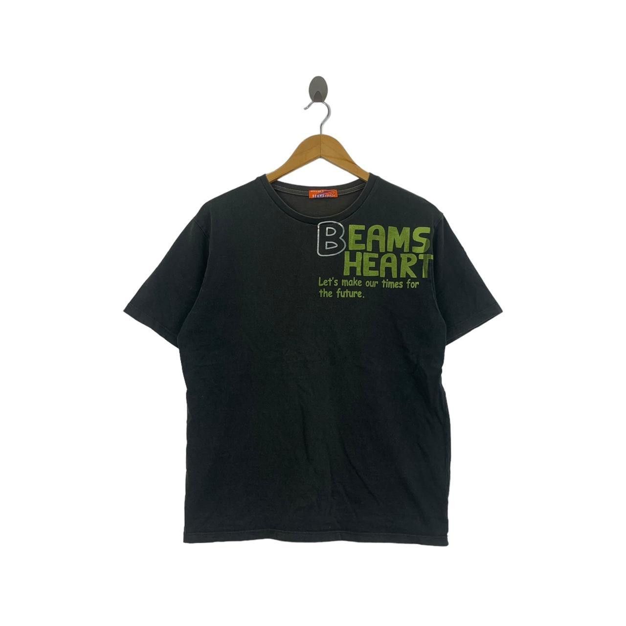 Other BEAMS HEART JAPAN Smile Future Natural Faded Tee Shirt Size US L / EU 52-54 / 3 - 1 Thumbnail
