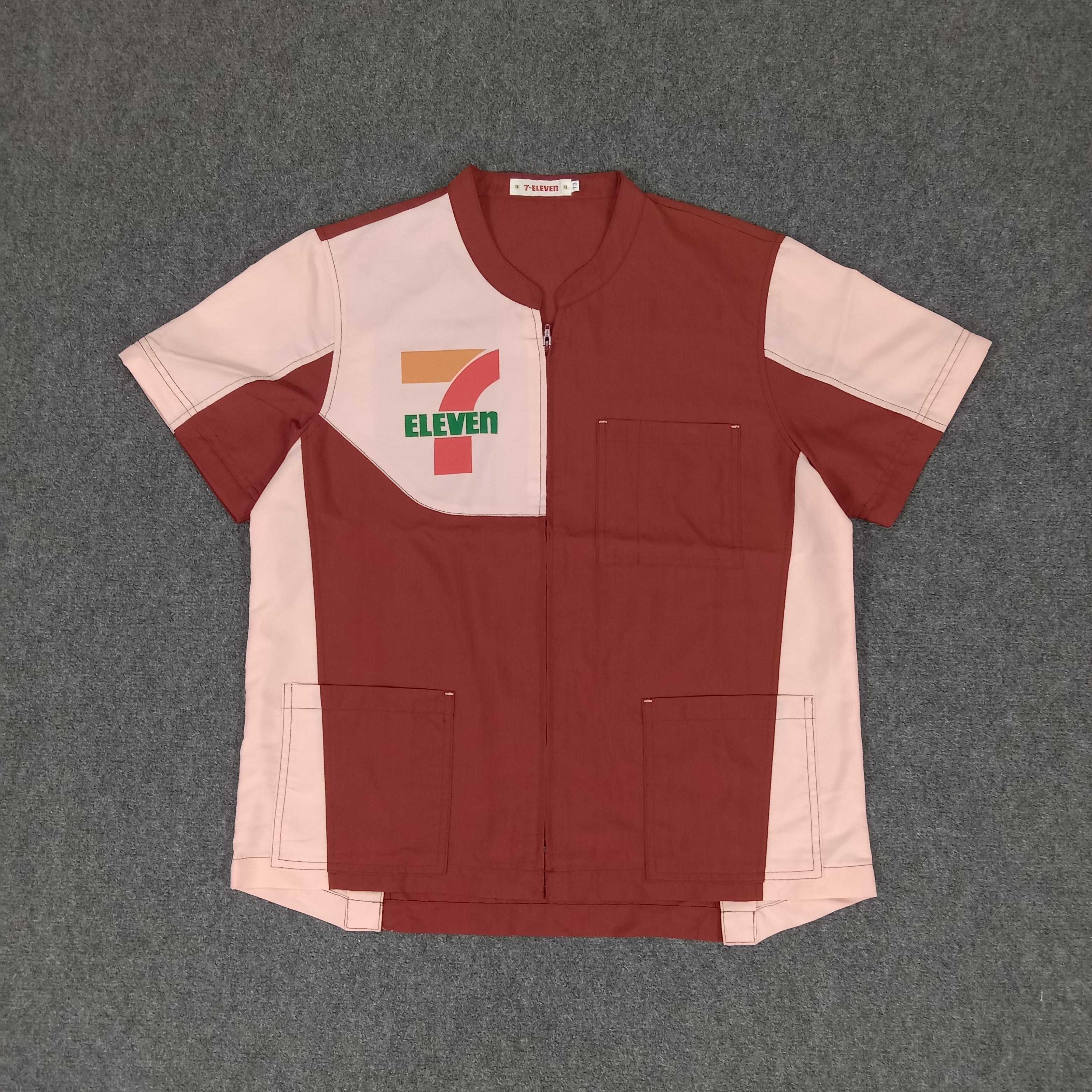 Japanese Brand × Vintage 7 Eleven Japanese Brand Staff Jacket Size US M / EU 48-50 / 2 - 1 Thumbnail