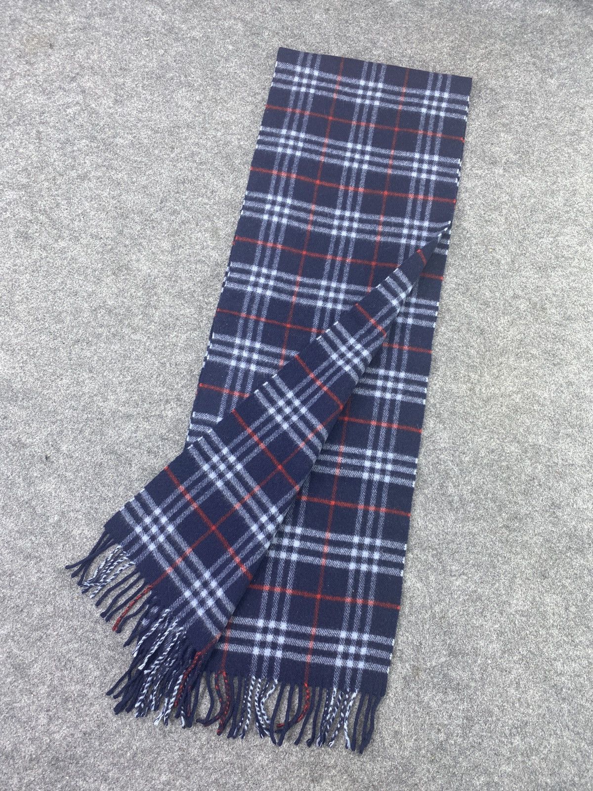 Burberry × Vintage VINTAGE BURBERRY Scarf / Muffler / Neckwear -T1053 Size ONE SIZE - 4 Thumbnail