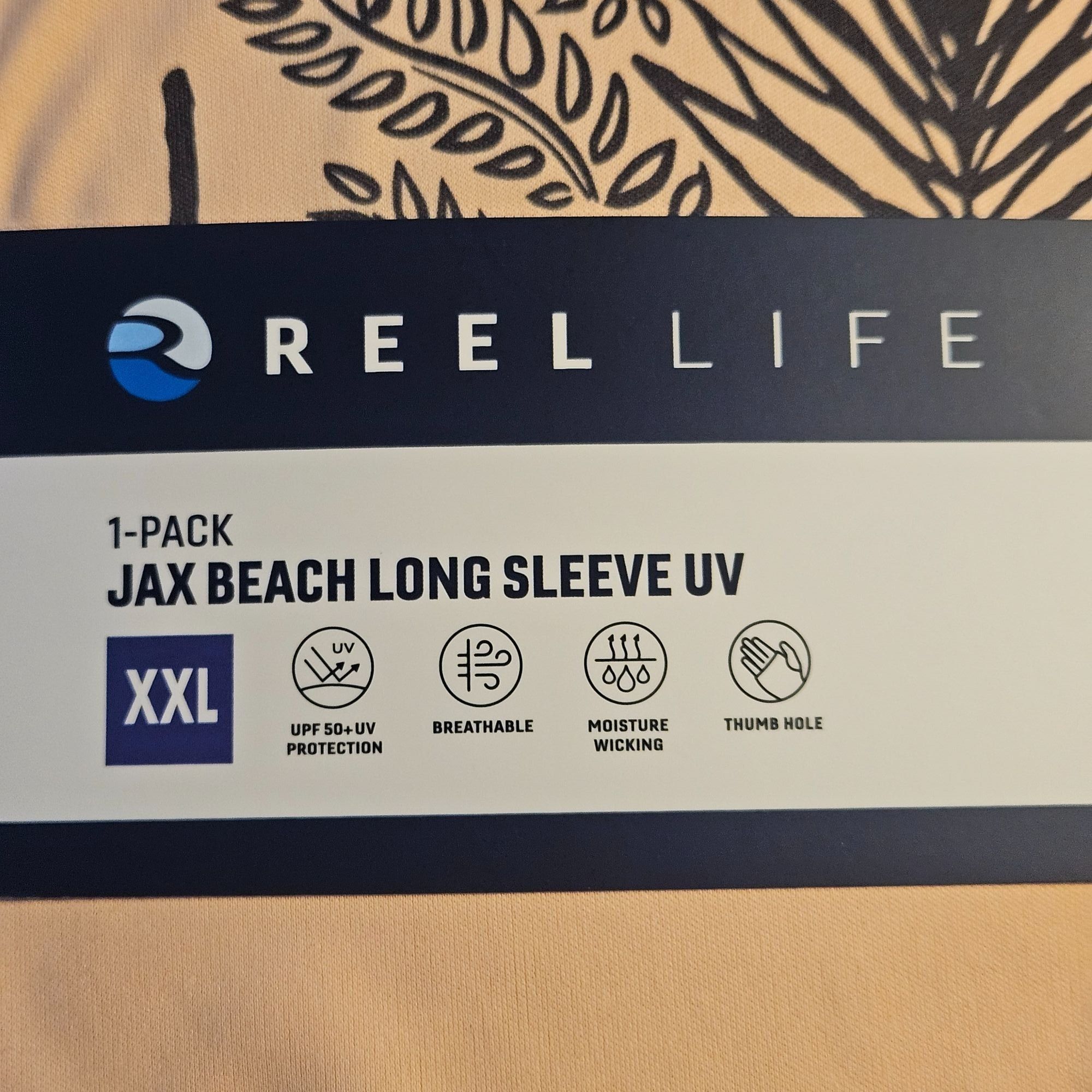 Other Reel Life Womens Jax Beach Long Sleeve Shirt XXL Peach UPF 5 Size XXL / US 16-18 / IT 52-54 - 4 Thumbnail