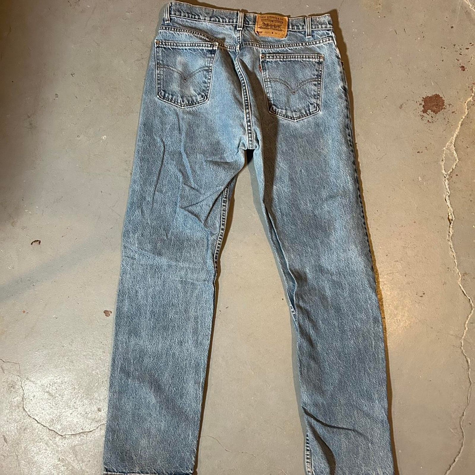 Levi's 80s blue levis 505 jeans Size US 34 / EU 50 - 8 Thumbnail