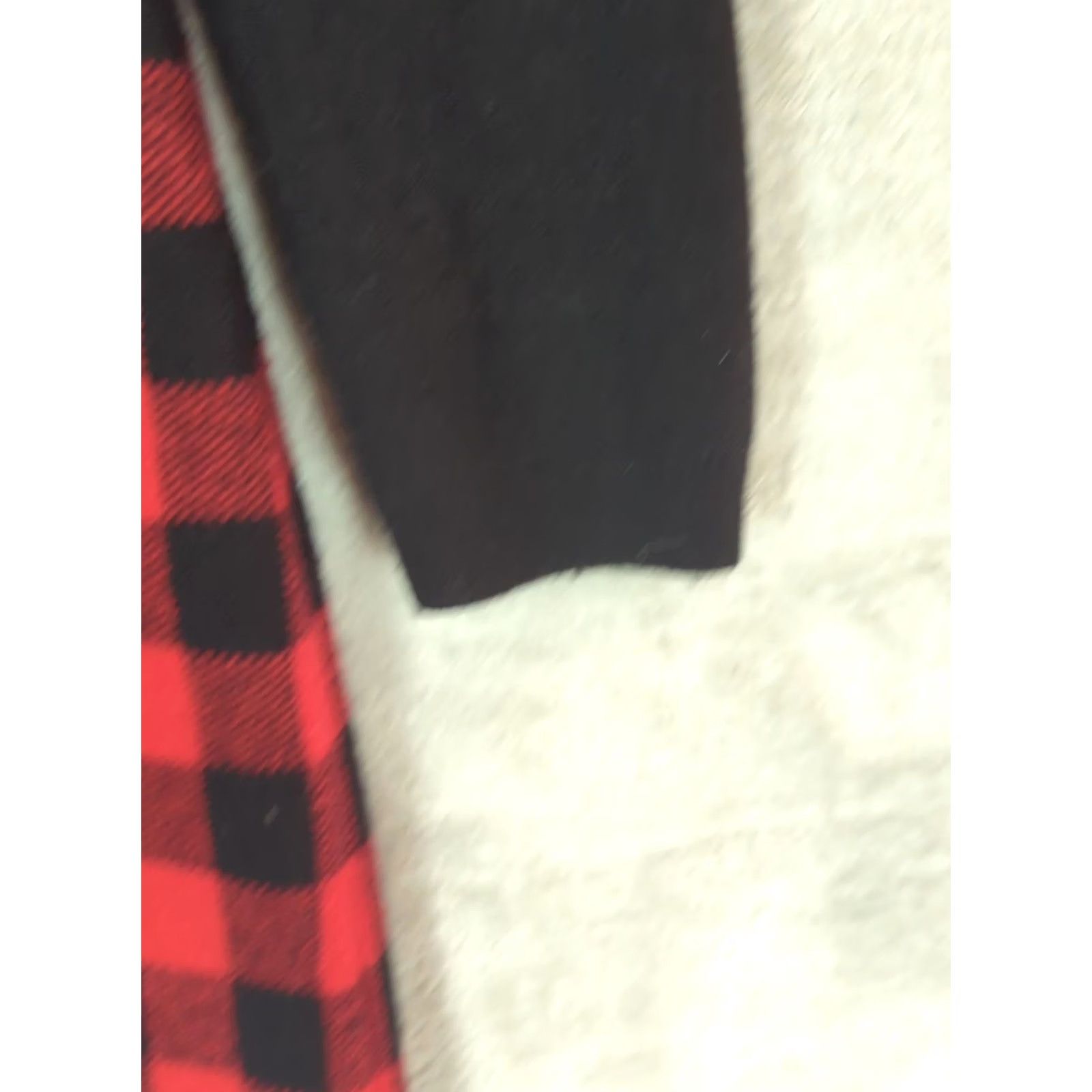 Talbots VINTAGE Talbots Red Black Buffalo Check Lambs Wool Shift Sweater Dress Medium Career Womens Size M / US 6-8 / IT 42-44 - 4 Thumbnail