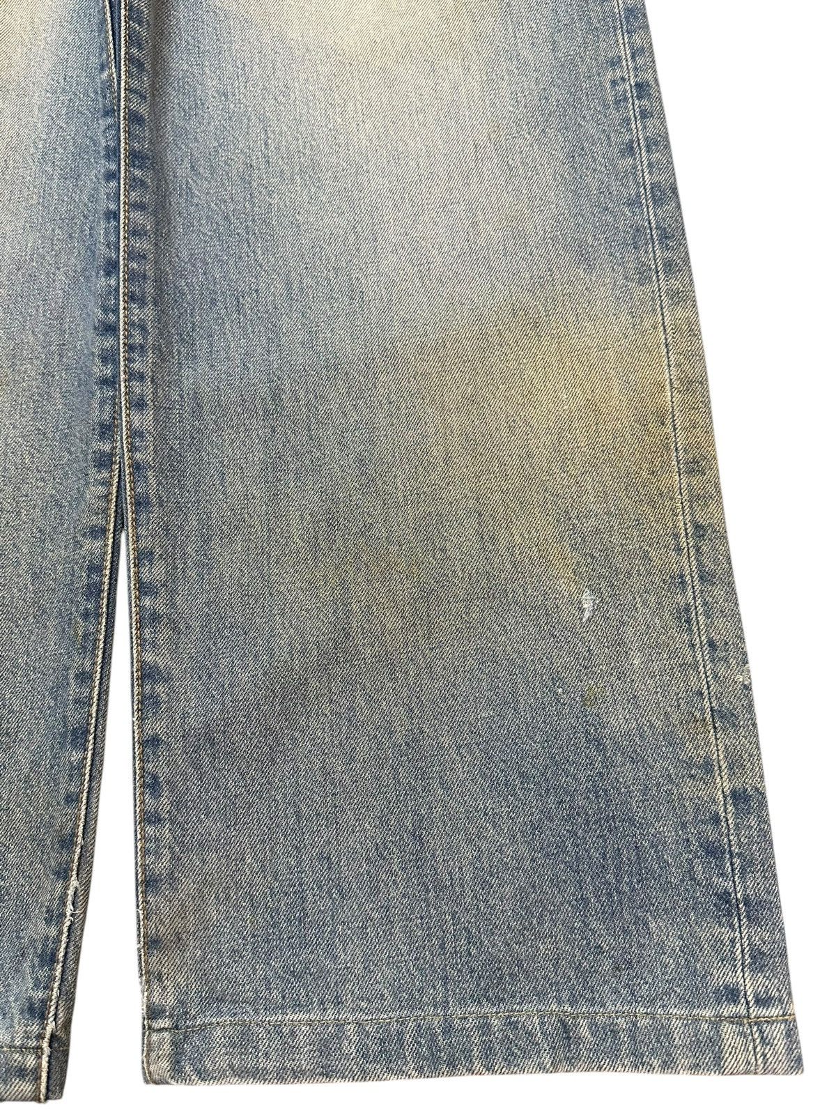 Japanese Brand Vintage Japanese Brand Faded Mud Wash Distress Baggy Jeans Size US 32 / EU 48 - 8 Thumbnail