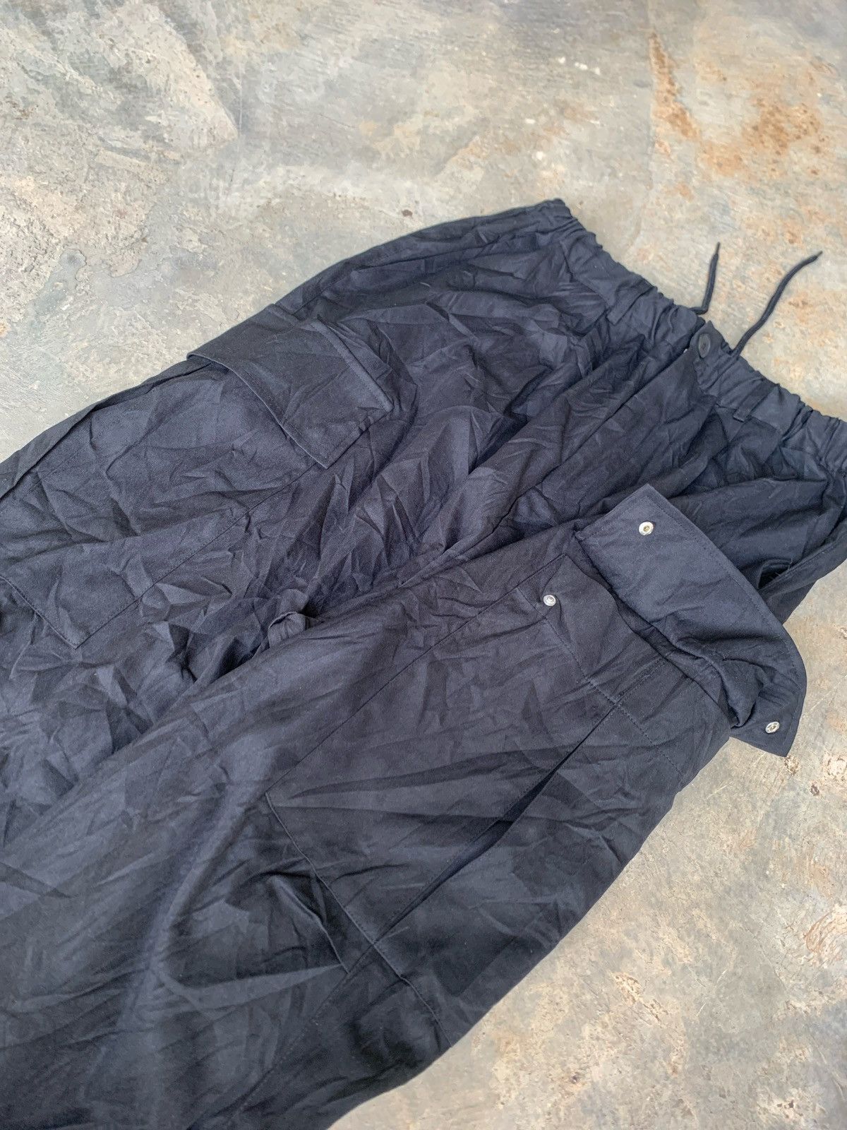 Other Yohji Yamamoto Style Cargo Confirm Black Pants Size US 28 / EU 44 - 5 Thumbnail